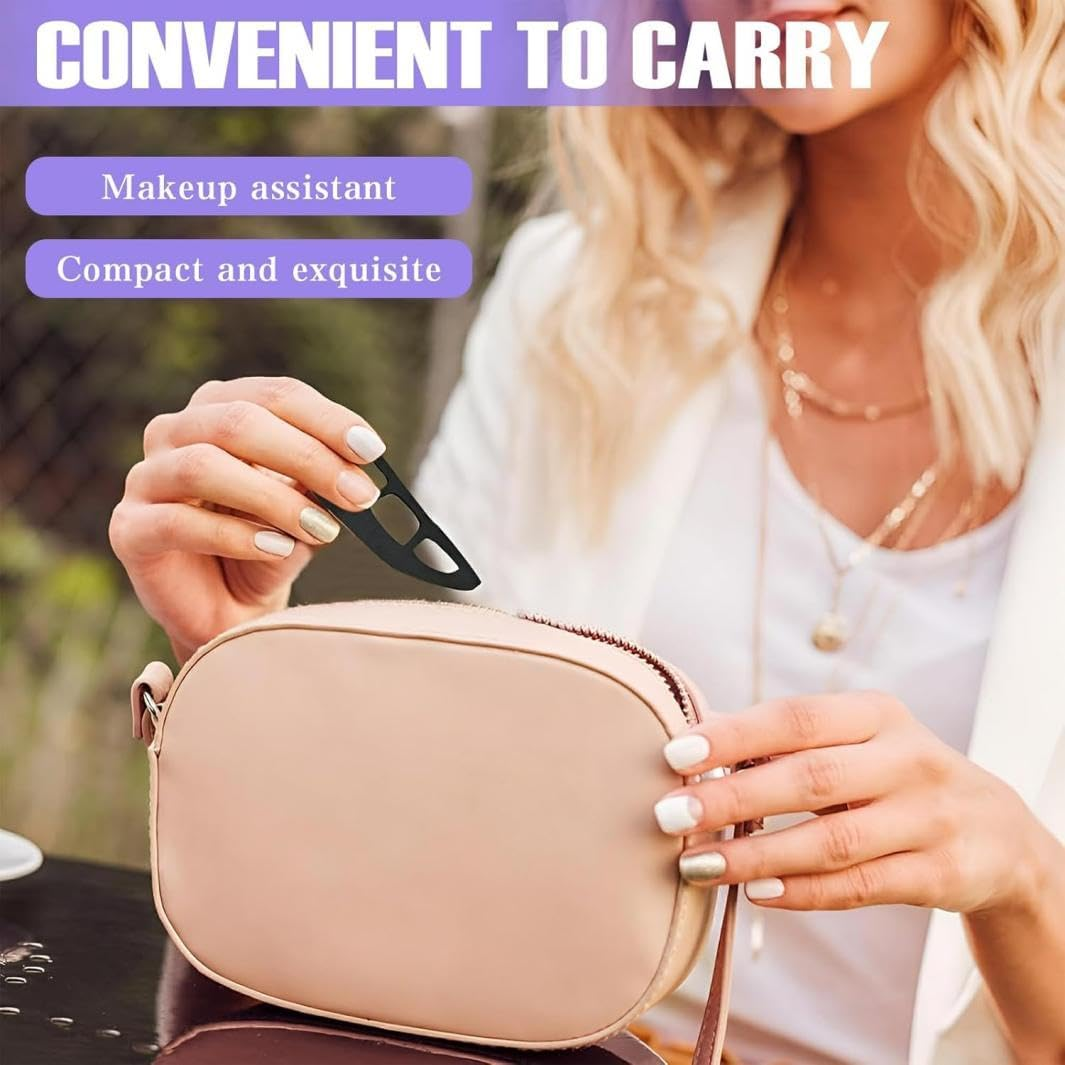 Eyeshadow Tool, Makeup Aid Shadow Assistant, Eyeliner Template Stencils for Perfect Eye Makeup, Quick Make-Up Stencils for Women and Beginners image number 3