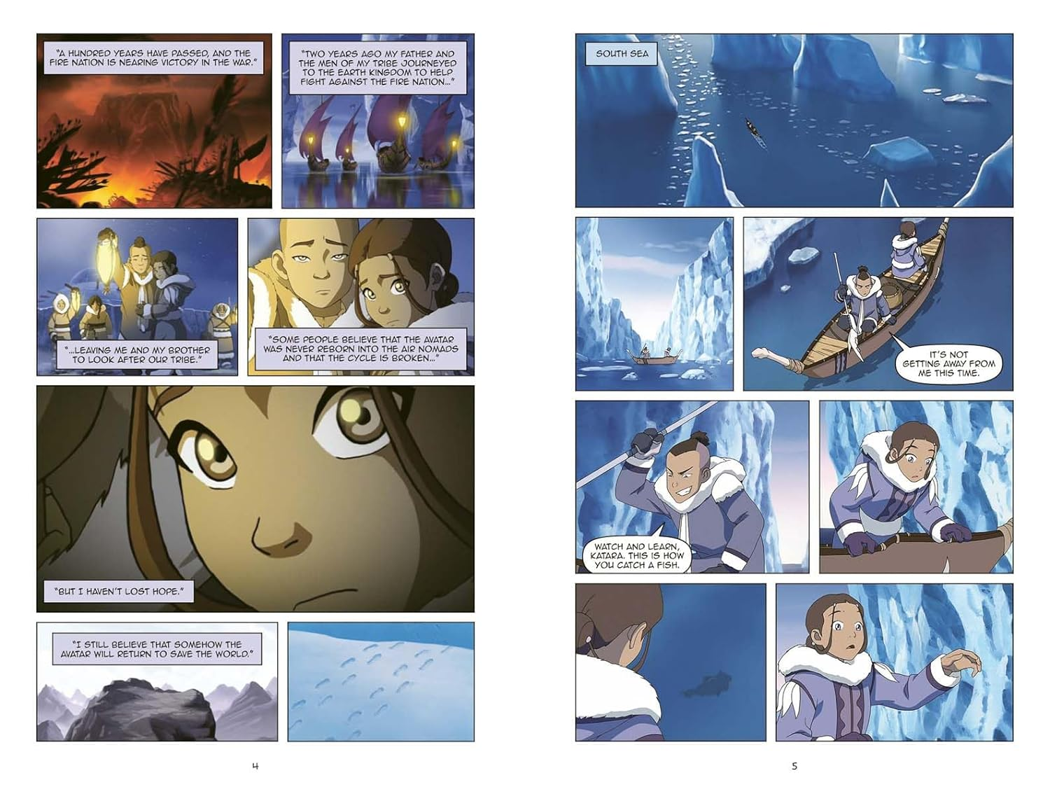 Avatar the Last Airbender: Book 1: Water, Volume 1 (Nickelodeon: Screen Comix)