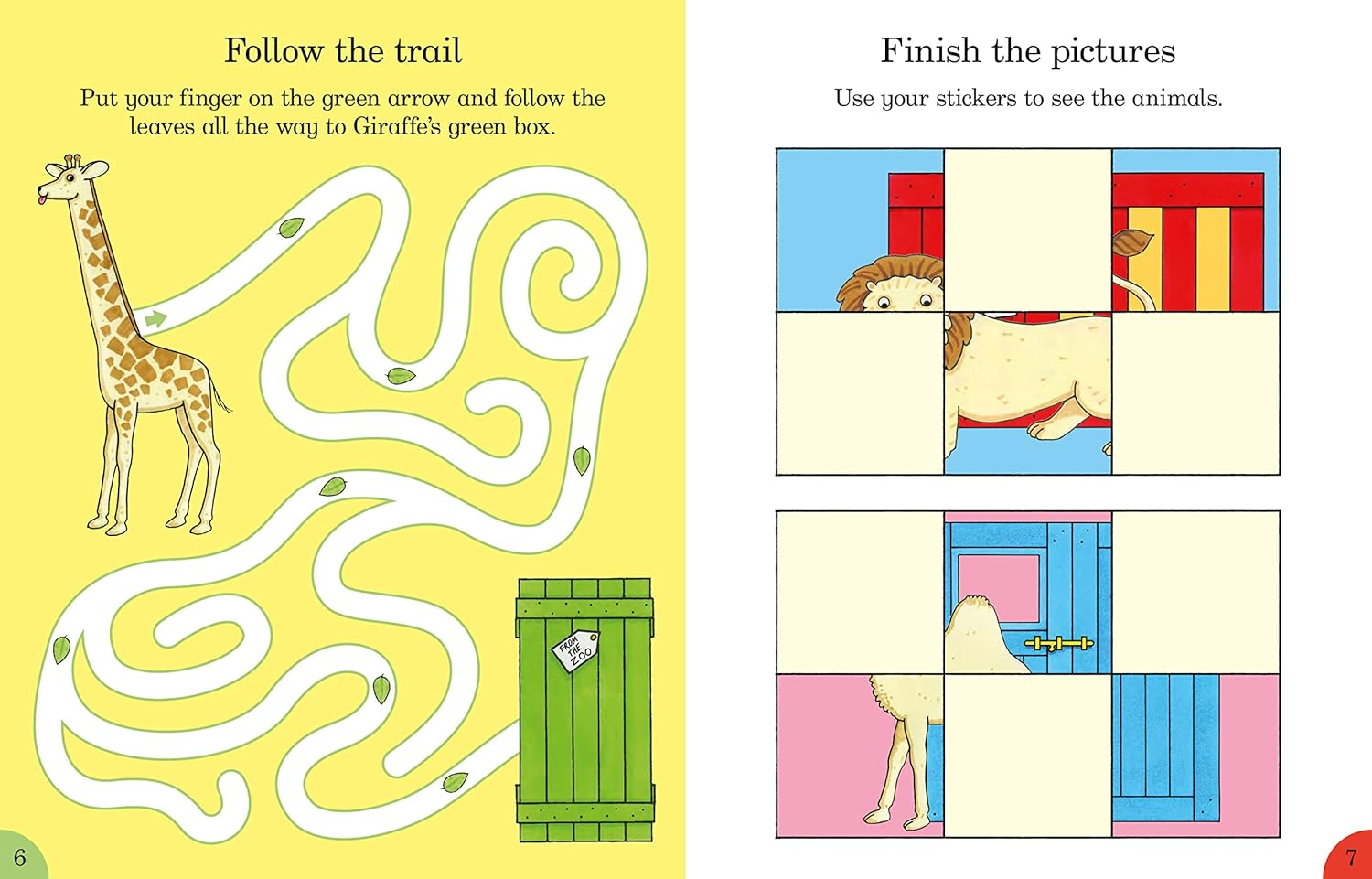 Dear Zoo Sticker Activity Book image number 2