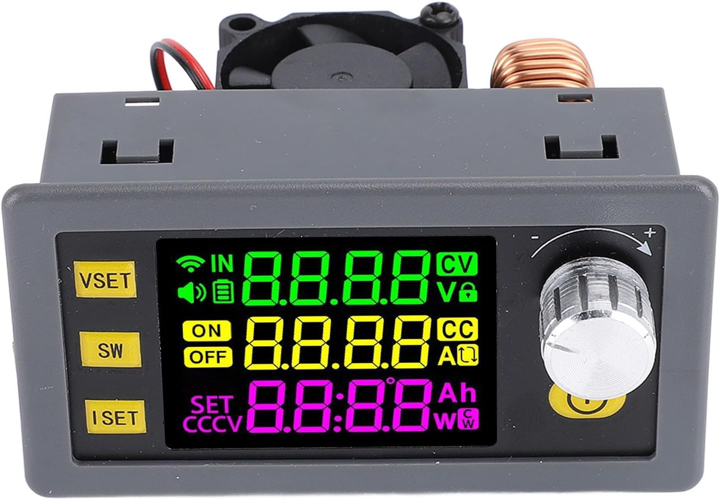 DC Power Supply Variable, Adjustable Switching Regulated DC Bench Power Supply with Encoder Adjustment Knob, 12-72.00V Input 585W 0-65.00V Output XY6509 Benchtop Lab Power Supplies image number 5