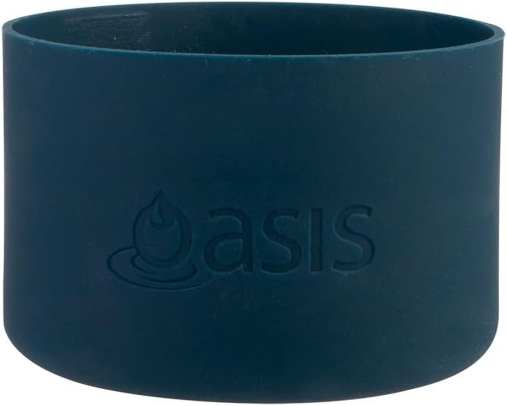 Oasis Silicone Bumper to Fit Challenger Sports Bottle 550 Ml - Navy