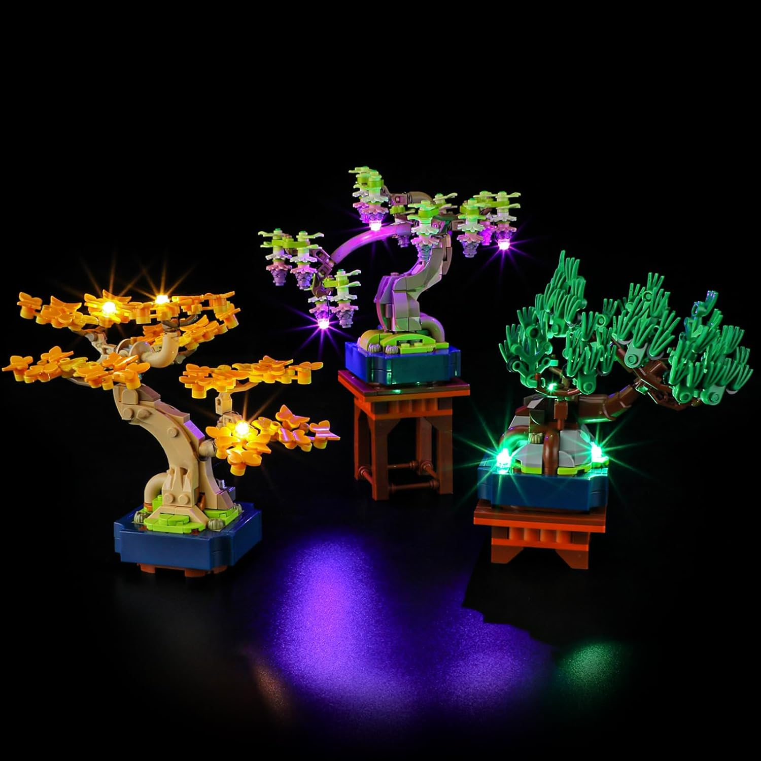 BRIKSMAX 2.0 Light Kit for -Mini Bonsai Trees -Innovative Led Lighting Compatible with  the Botanical Collection 10373 - Not Included Model Set image number 6