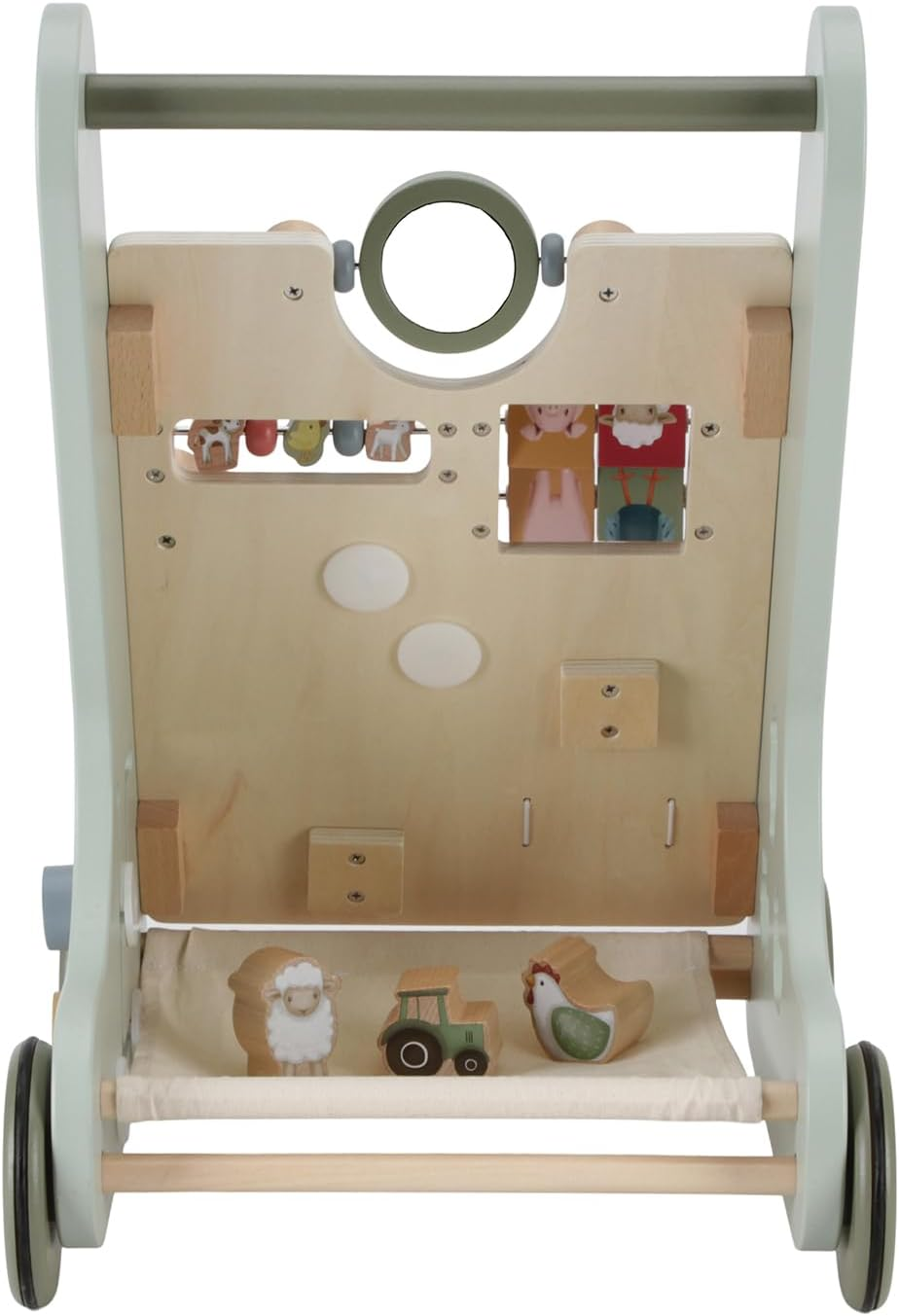 Little Dutch Little Farm Multi-Activity Baby Walker image number 2