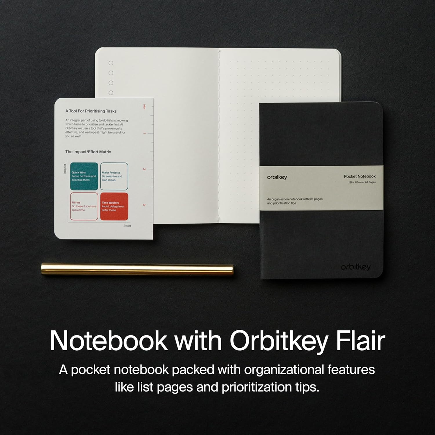 Orbitkey Organisation Notebook B7-3 Pack image number 4