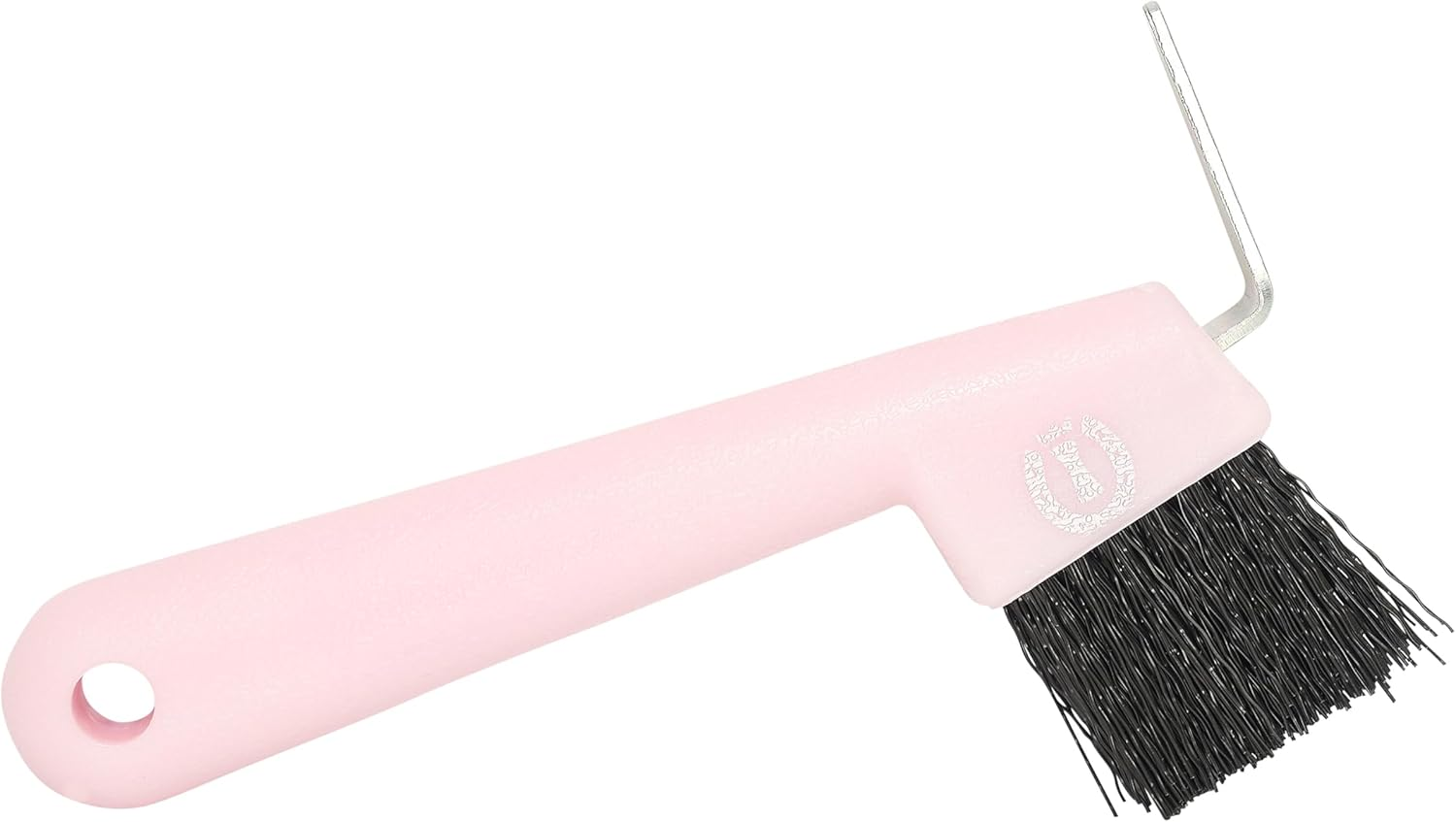 Imperial Riding IRH Impulz Hoof Pick, Robust Hoof Pick with Metal Hook and Cleaning Brush, Ergonomic Hoof Scraper for Thorough Hoof Care & Stylish Stable Look, Walnut - Forest Green image number 3