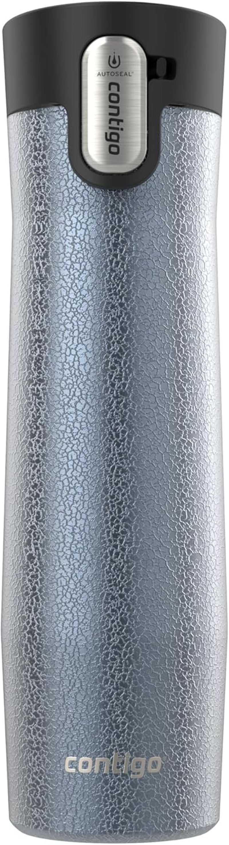 Contigo&reg; AUTOSEAL&reg; West Loop Vacuum-Insulated Stainless Steel Travel Mug with Easy-Clean Lid, 24 Oz, Crystal Sake