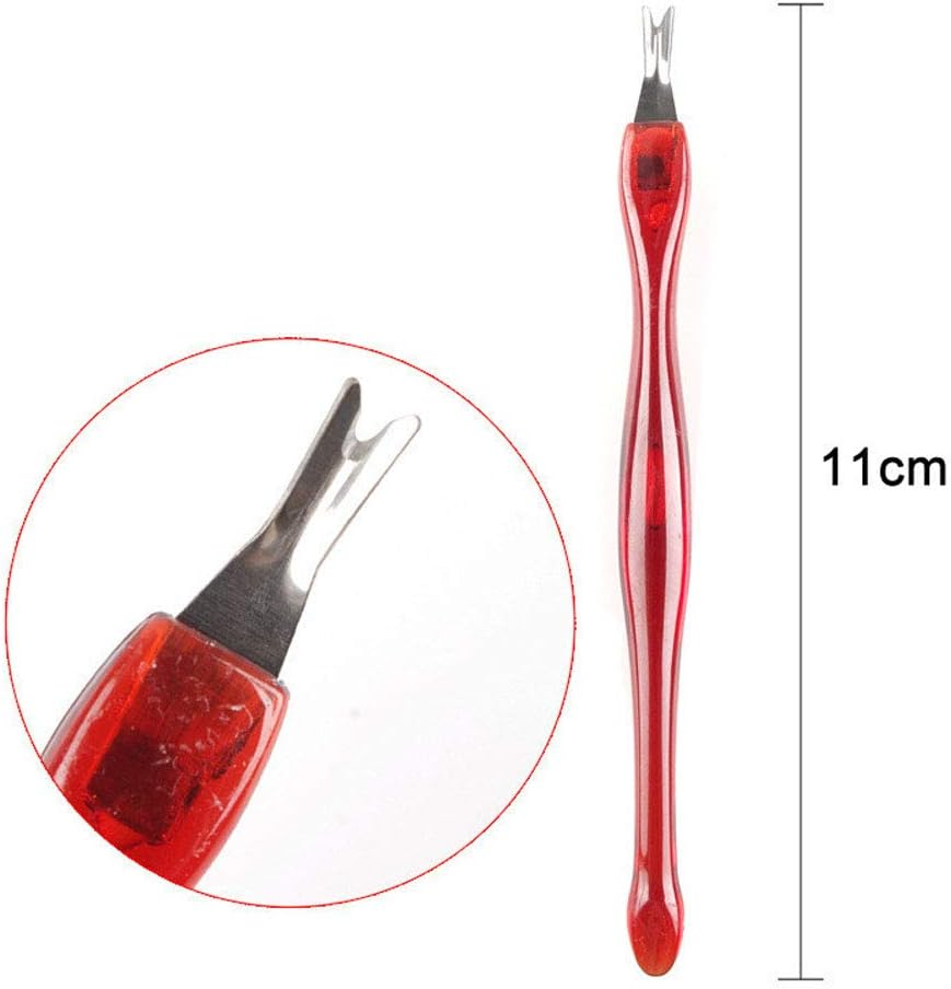 50 Pcs Cuticle Trimmer Pedicure Cuticle Remover Pusher Knife Manicure Dead Skin Removal Fork Nail Art Cleaner Tools