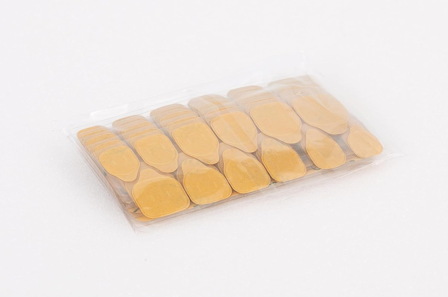 Image Square Beauty Double Sided Jelly Glue Tabs for Press on Nails, 120 Tabs. image number 1