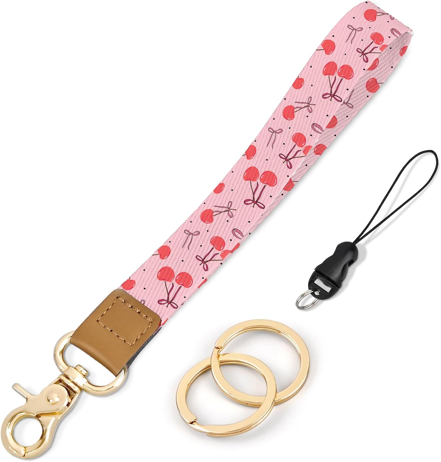 Knagsfa Wristlet Keychain, Cute Wrist Strap for Women, Wrist Lanyard for Keys, Wallet, Id Holder, Cell Phone