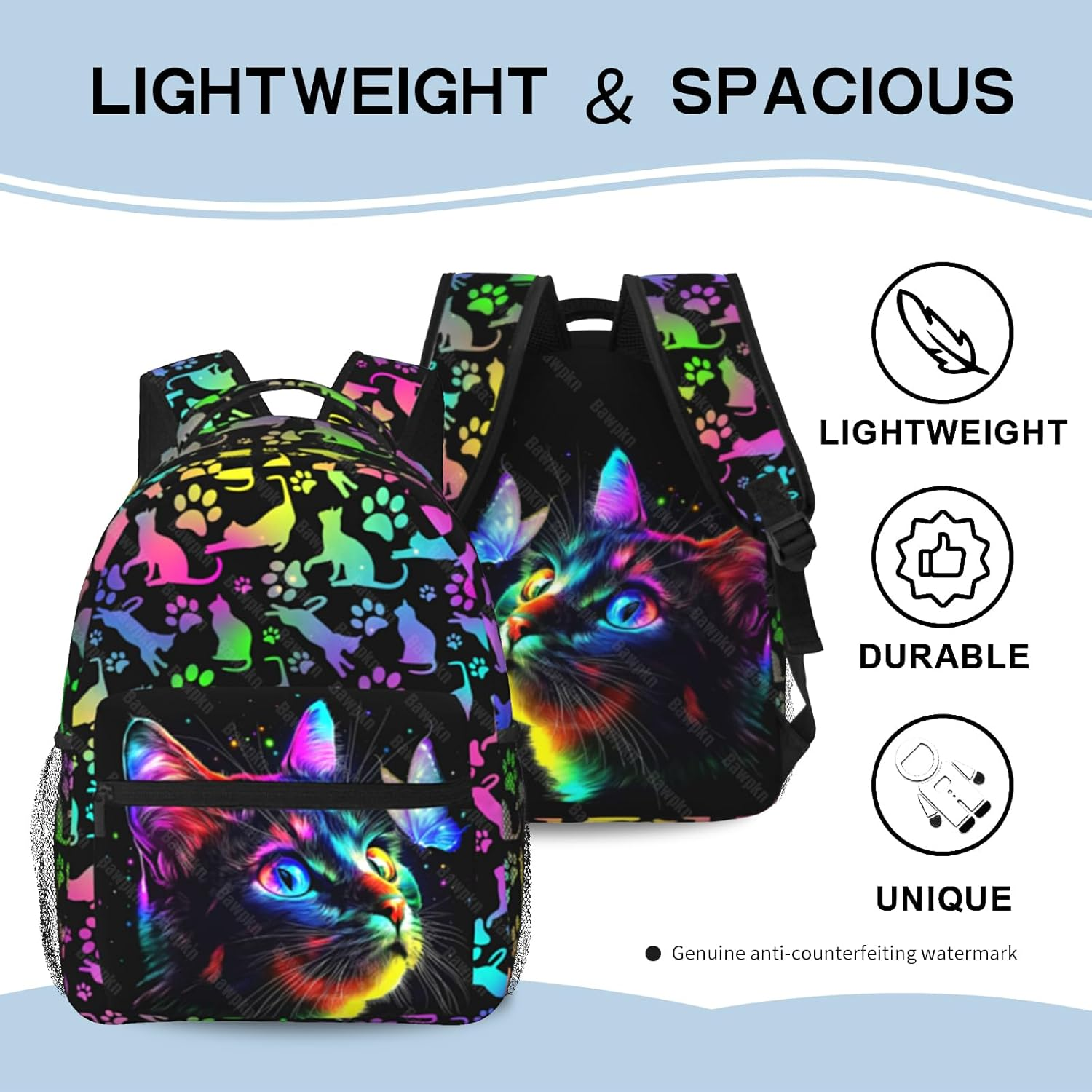 Backpack for Kids Toddler Boy School Bookbag for Elementary Preschool Travel Backpack for Kid Boys 8-12 Back to School Gifts image number 6