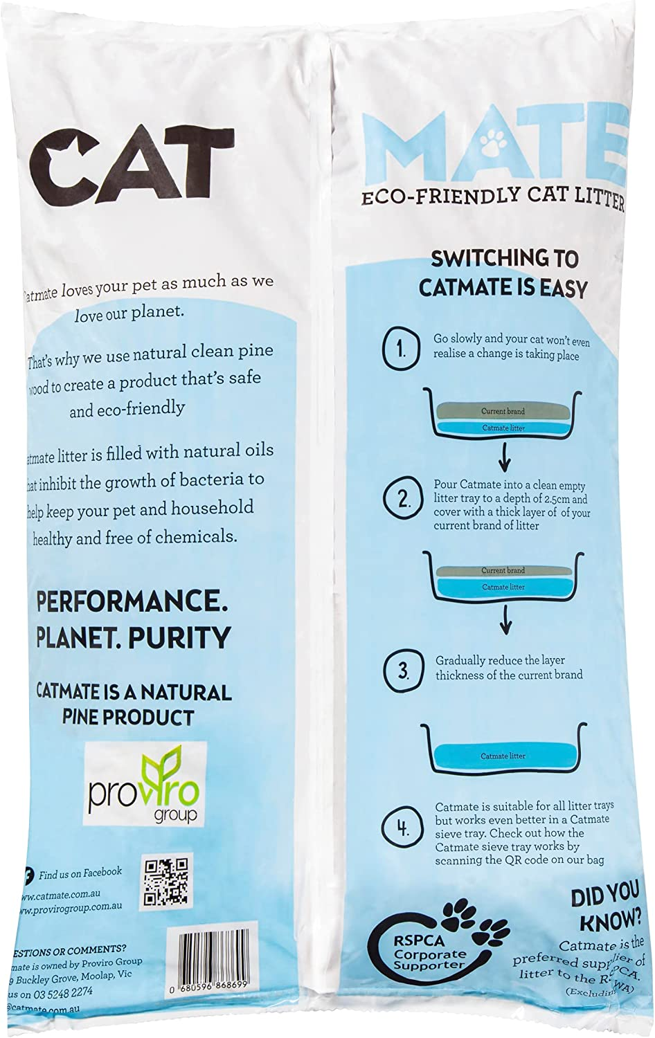 Catmate Pet Litter Bag 2 Kg image number 1