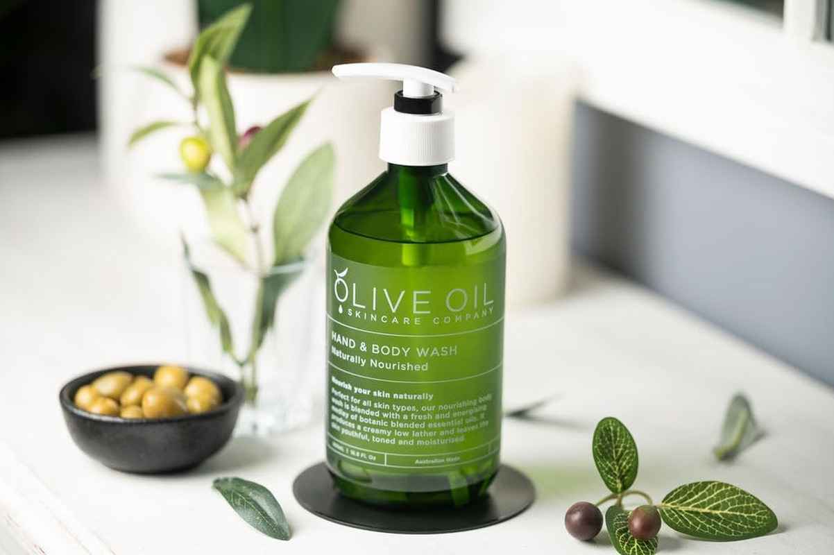 Castile Style Olive Oil Hand & Body Wash - Naturally Nourished 500Ml image number 2