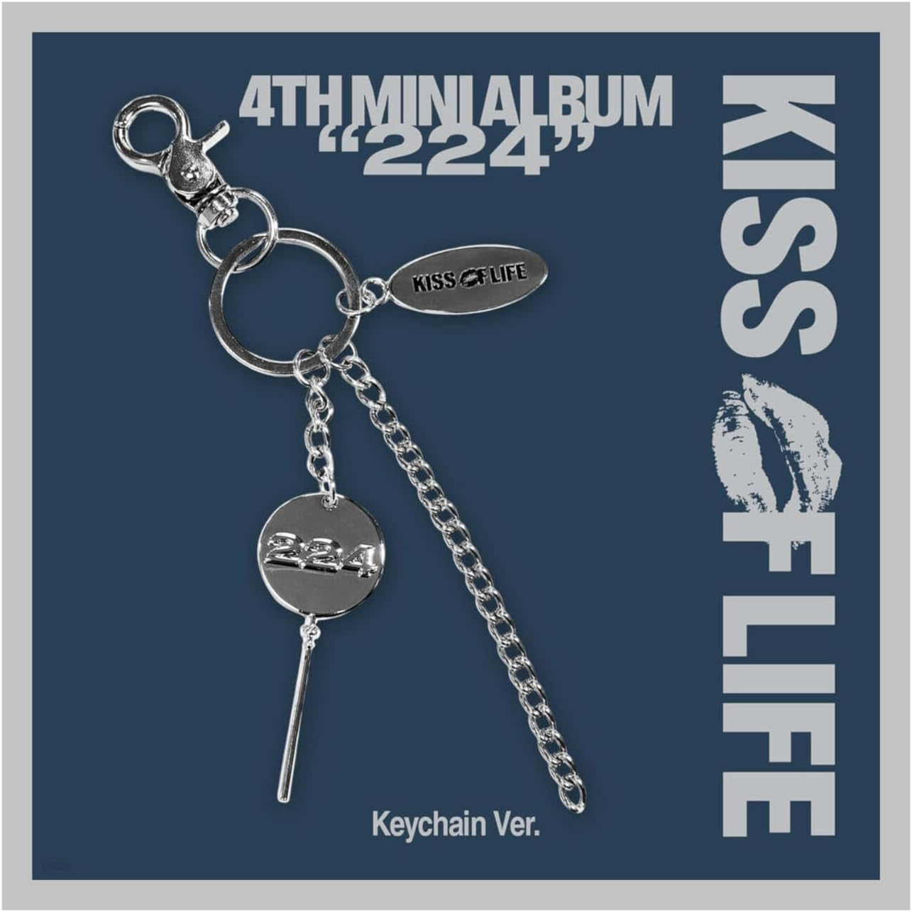 KISS of LIFE 224 4Th Mini Album with Tracking Sealed KIOF (Keychain Version) image number 3