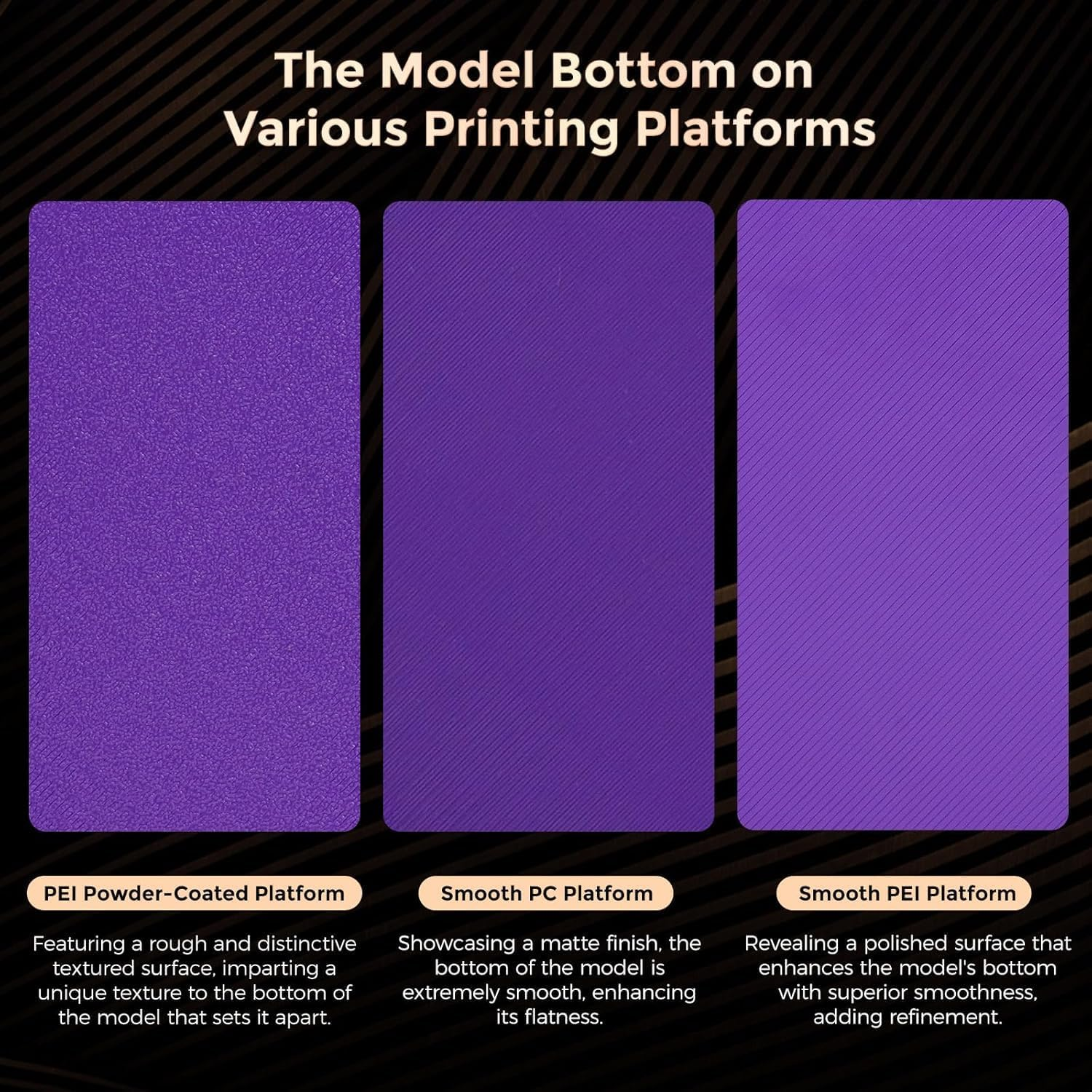 FLASHFORGE Smooth PC Platform for Adventurer 5M/Pro/Ad5X, Rigid & Perfectly Flat Build Plate for High-Temp Filaments, Superior Adhesion for ABS, ASA, PC with Warp-Free Prints
