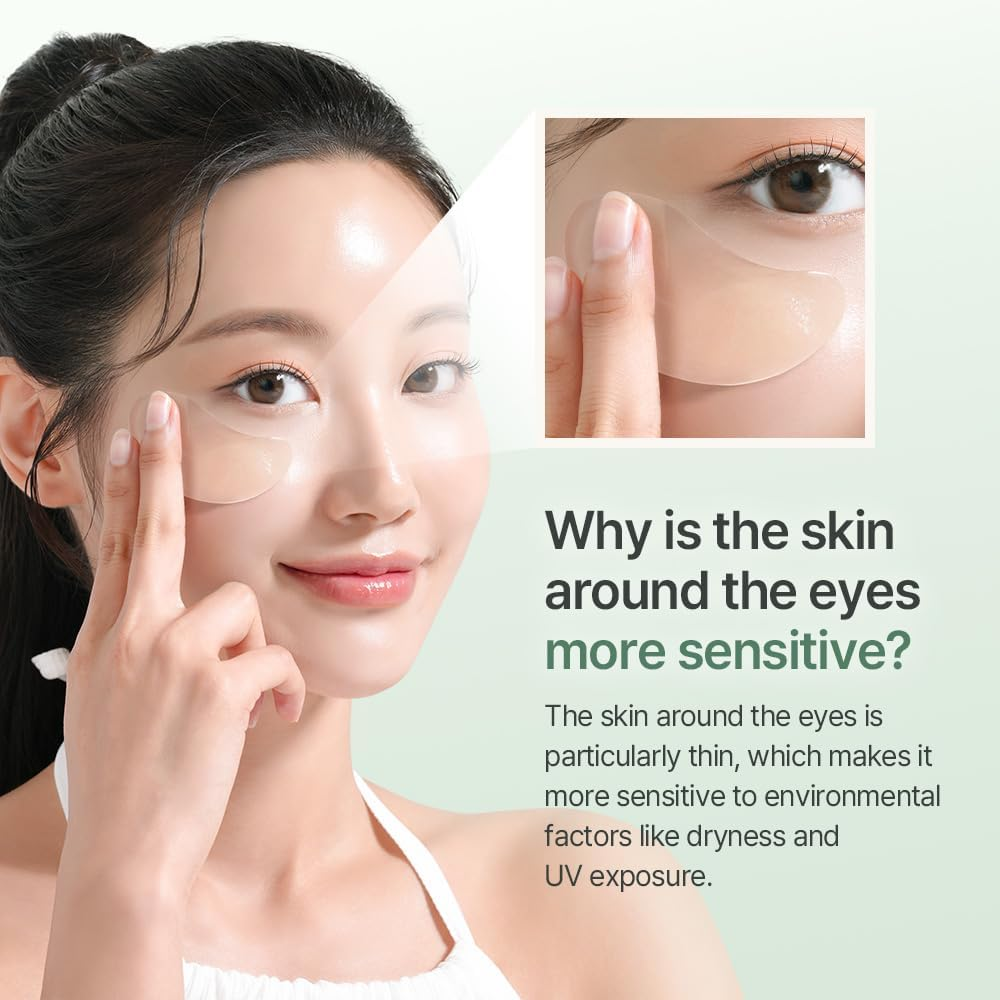 Cica-Hyal Hydrogel Eye Patch [60Ea] image number 1