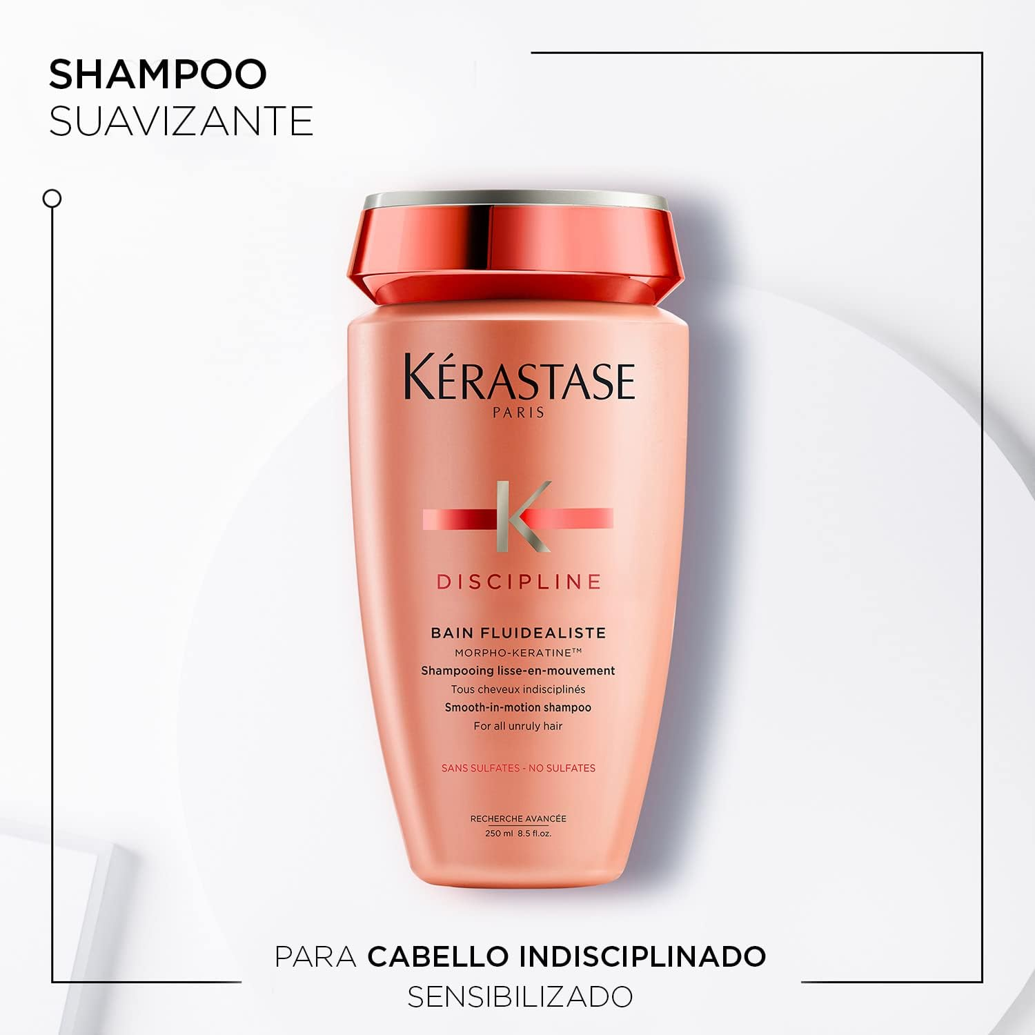 Kerastase Discipline Bain Fluidealiste Smooth-In-Motion Shampoo, 250 Ml image number 1