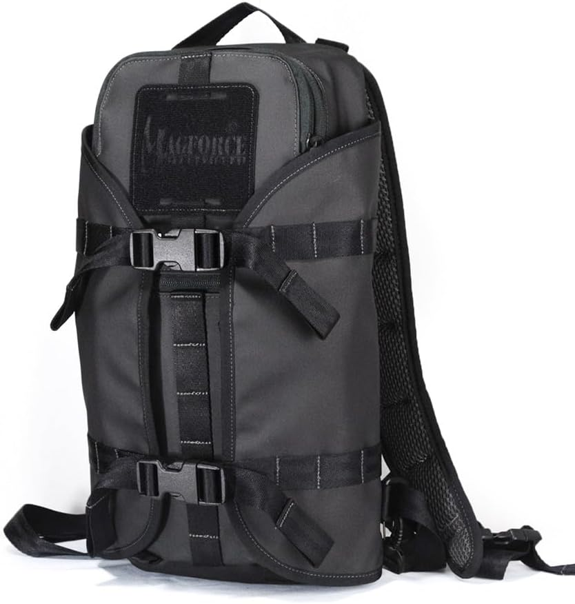 Magforce Hiking Backpack Task Force Lightweight Travel Backpack 500D Nylon Outdoor Backpack with Large Capacity, Wide Opening, Multiple Compartments and Zipper