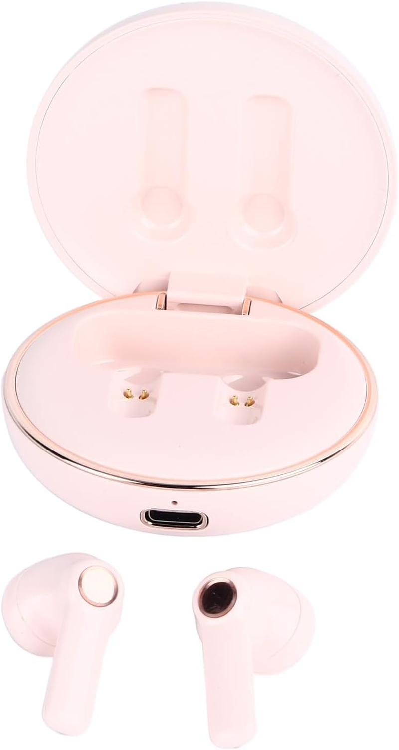 Jectse Wireless Earbuds, Noise Reduction Low Latency Headphones Waterproof Ergonomic Stereo Earphones for Ios for Android image number 1