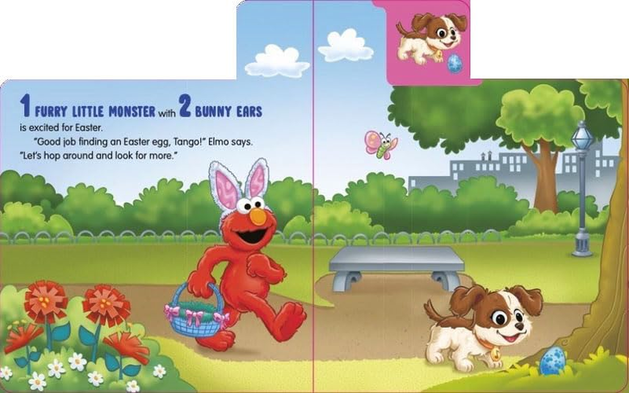 Elmo Hops to It! an Easter Counting Book (Sesame Street) image number 1
