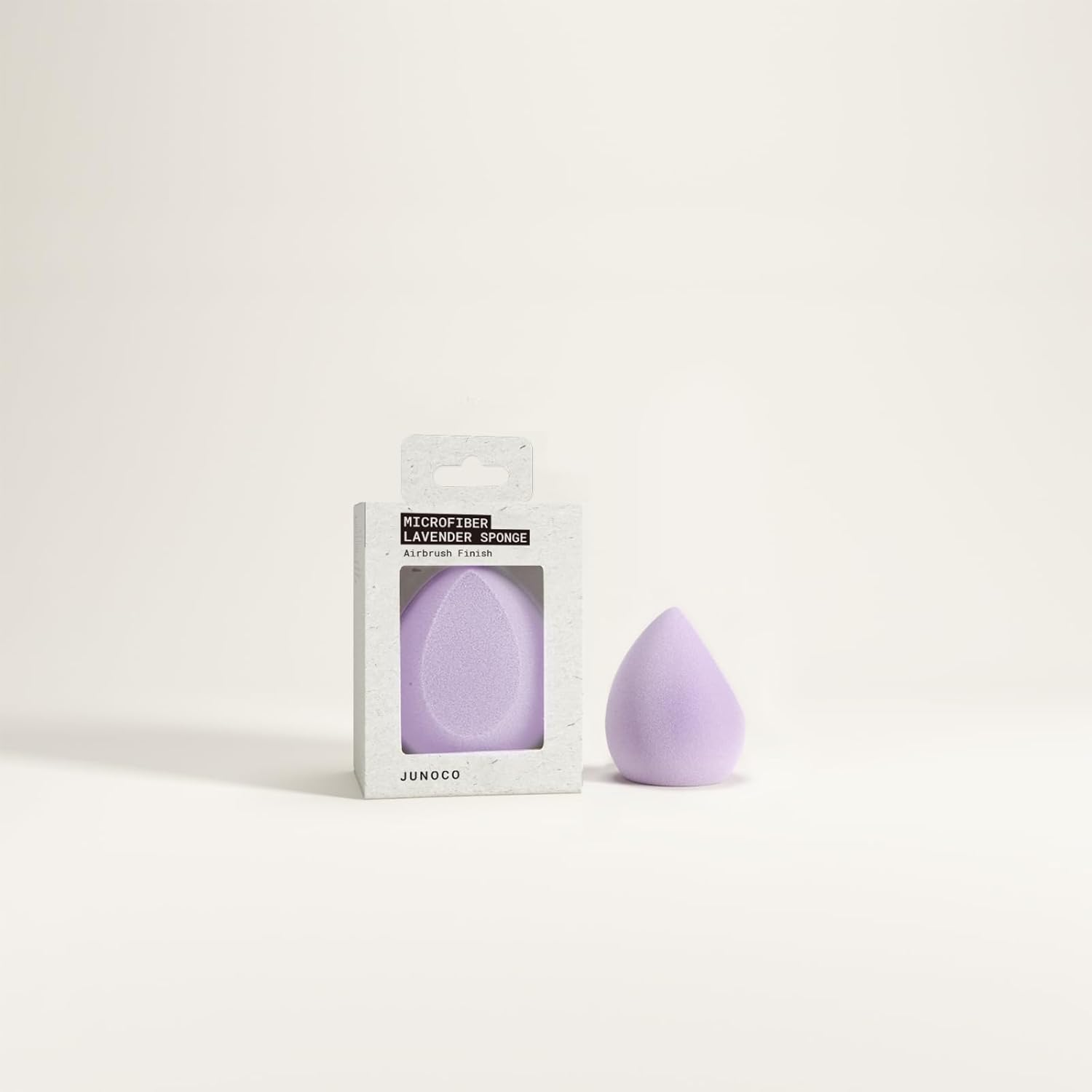 JUNO & Co. Microfiber Makeup Sponge, Dual Layer Technology for Full Coverage Flawless Makeup Blender for Foundation, Powder and Cream (Lavender Style and Purple Color) - Blue And Green image number 3