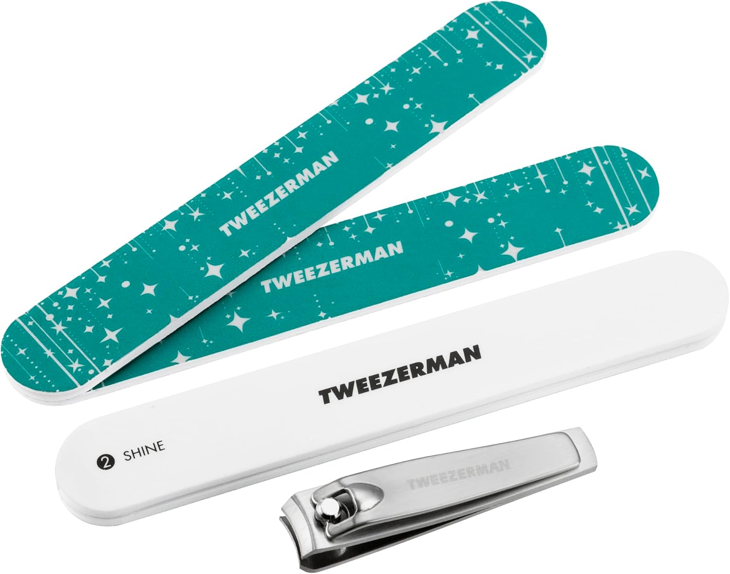 Tweezerman Emerald Shimmer Manicure Kit image number 2