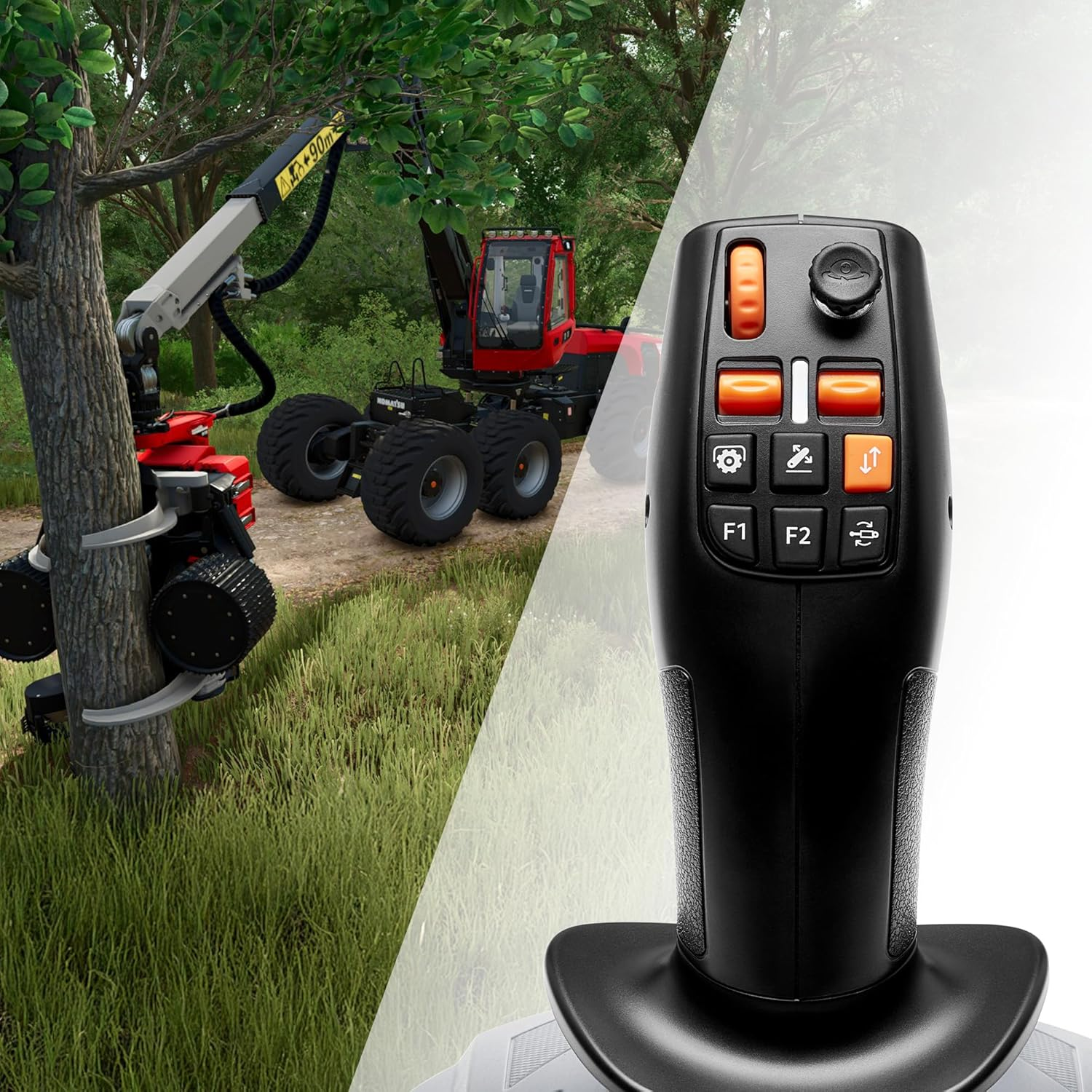 Thrustmaster Simtask Farmstick, Multifunctional Joystick for Farming, for PS5 and PC image number 4