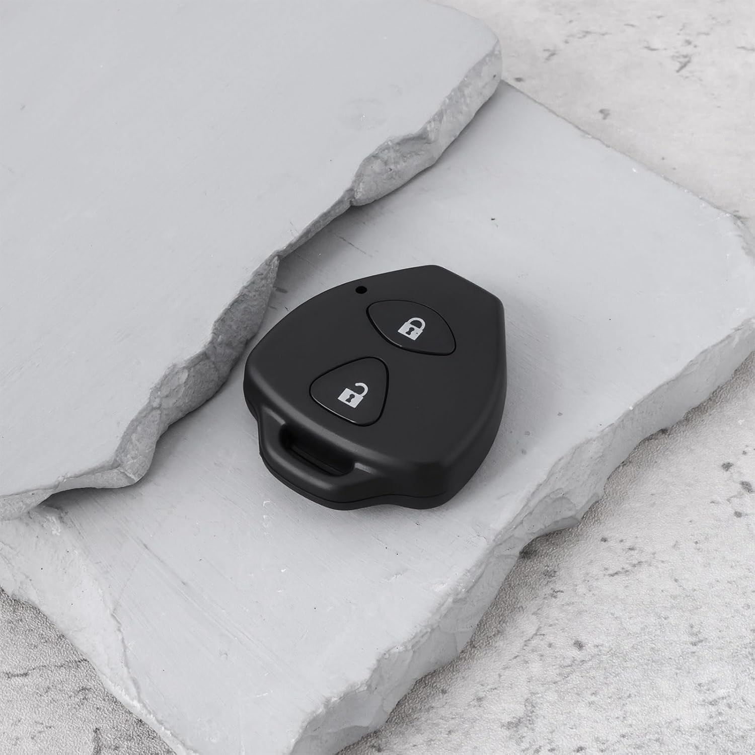 SING F LTD 2 Pieces 2 Button Remote Key Shell Compatible with Toyota Avensis Yaris Auris RAV4 Hilux IQ image number 6