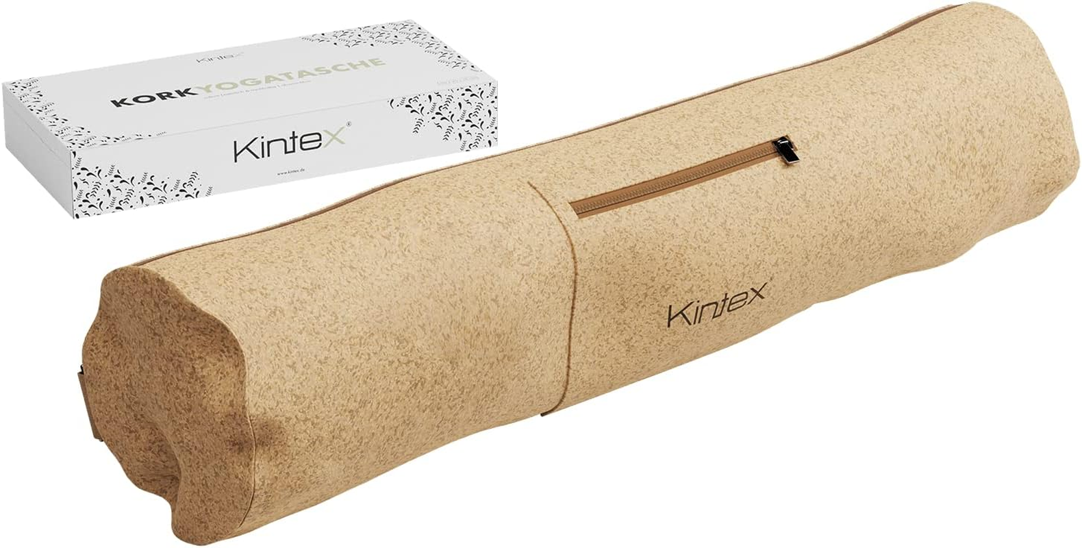 Kintex Cork Yoga Bag with Carrying Strap 70Cm Yoga Mat Carry Bag Yoga Accessories Sports Bag with Zipper Pilates Gymnastics Lightweight and Durable image number 4