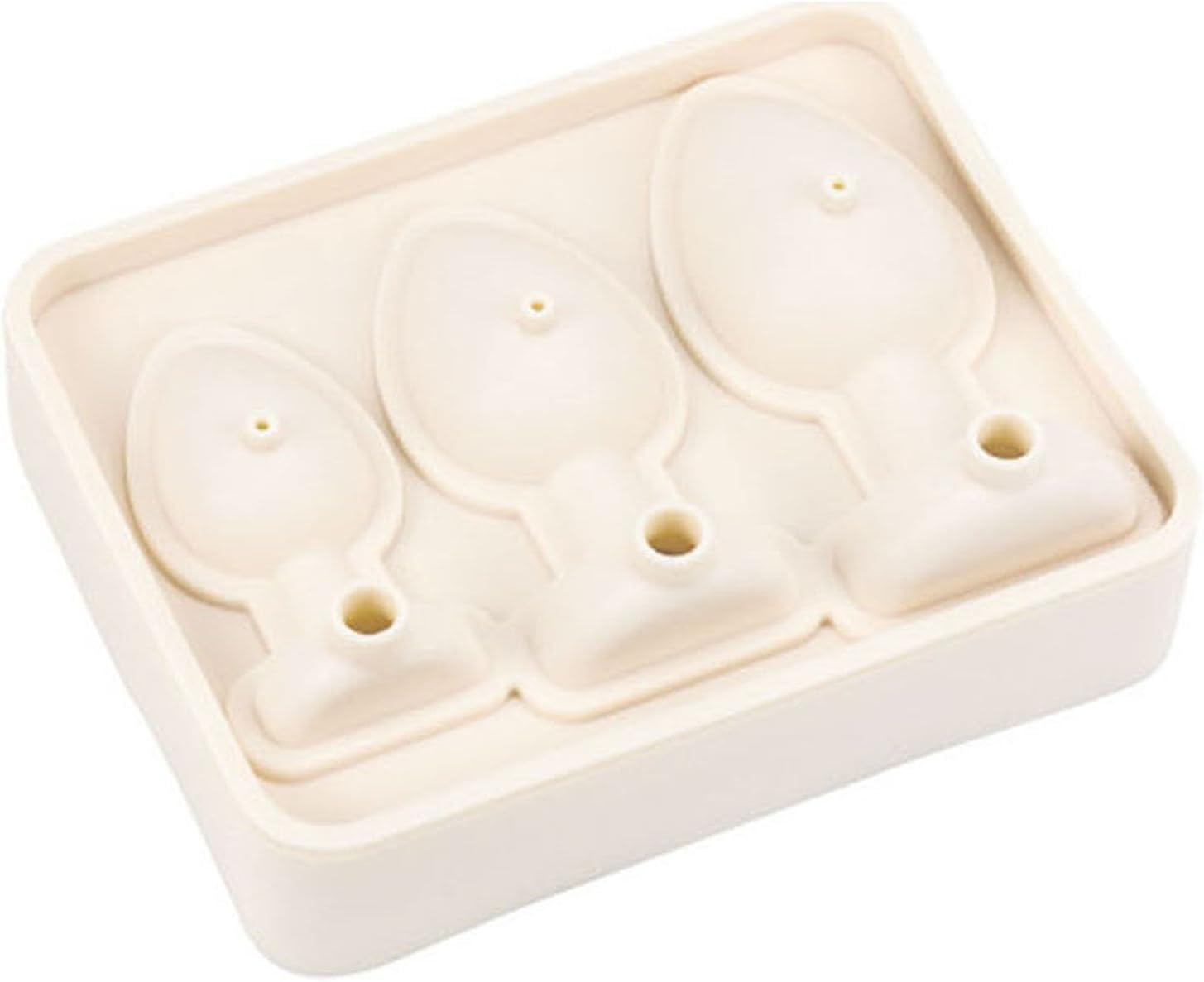 Shaped Large Silicone for Whiskey Cocktails,Brandy and Juice Beverages Tray, Freezer Cocktail Coffee Drinks Beverage Crafting, Plug Bar, Cocktails, Whiskey, Cool Drinks, Tea, Coffee (Khaki)