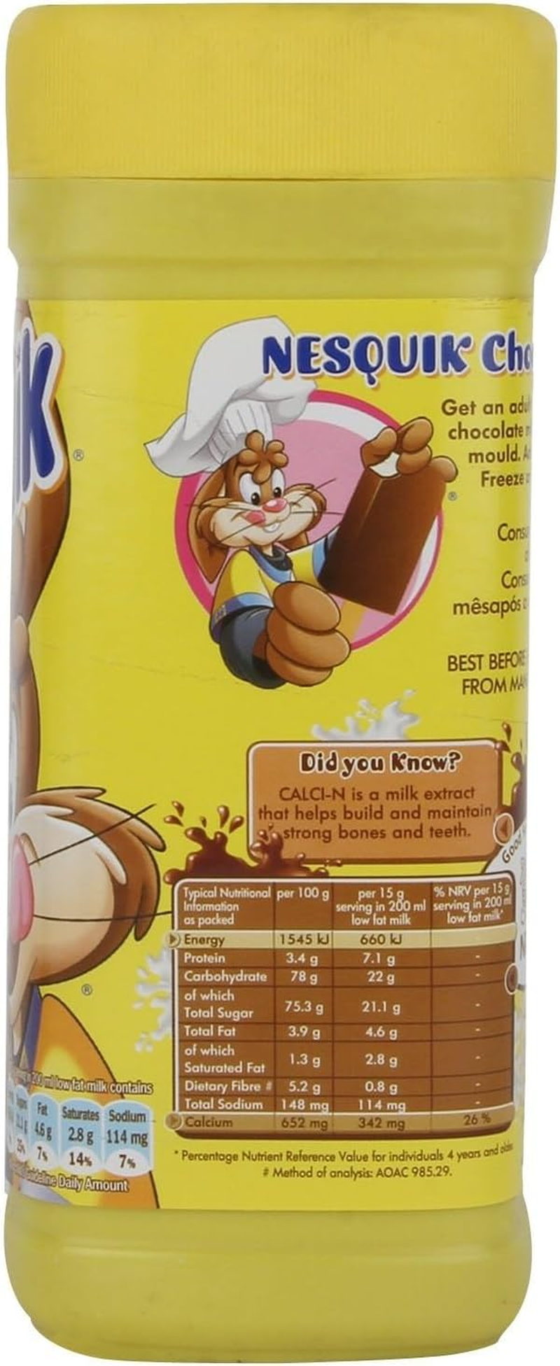 Nestle Nesquik Milk Chocolate Drink 250 G (Pack of 12) image number 4