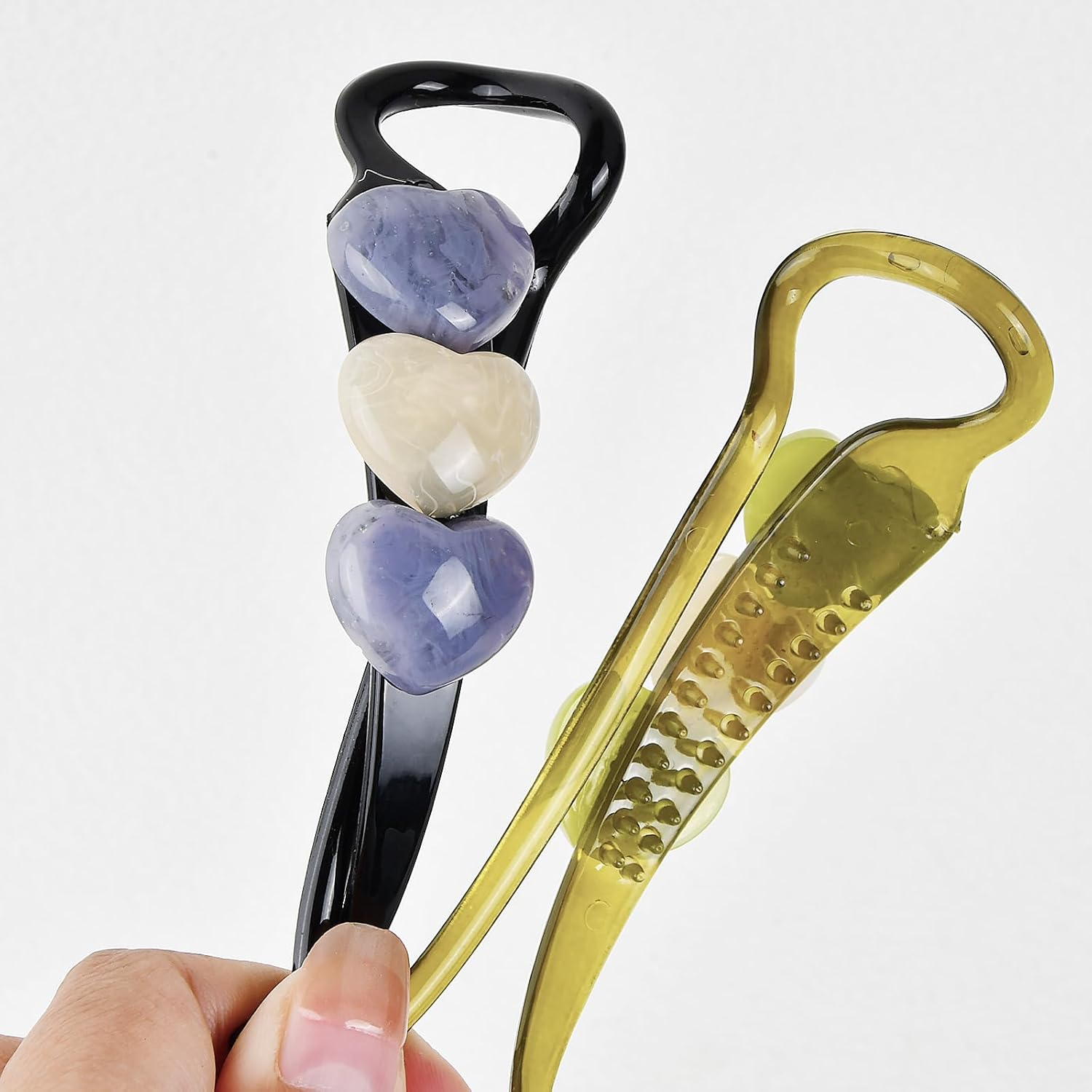 Set of 4 Hair Clips, Banana Clip, Twist Clip, Non-Slip and Hair Friendly for Updos, Half Updos and Low Ponytails image number 1