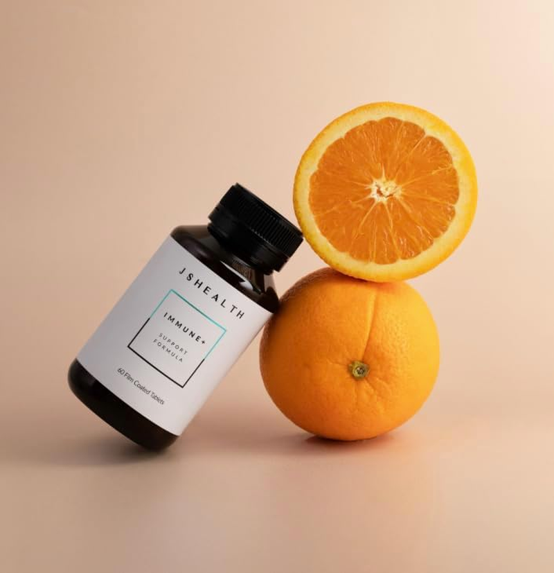 Jshealth Vitamins Immune+ Supplement for Immune System Support | Relieve Severity of Symptoms of Common Colds and Flu | Andrographis Echinacea Olive Leaf | (60 Tablets) image number 1