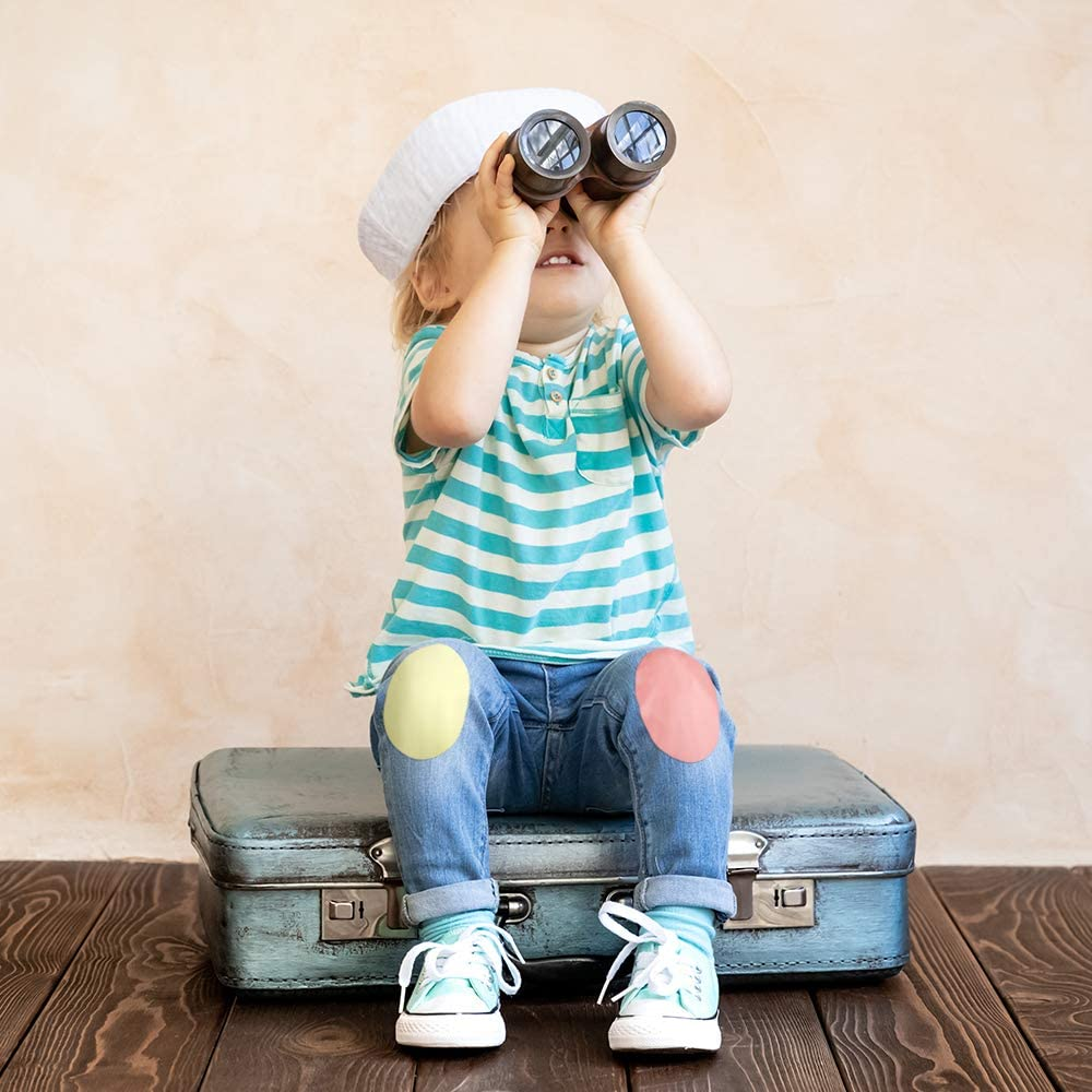 6 Piece Knee Kids Patches Navy. Iron Pads to Protect Your Clothes and Repair of Trousers, Jackets, Sweaters, Shirts. 10.5 X 8 Cm. RK92 image number 4