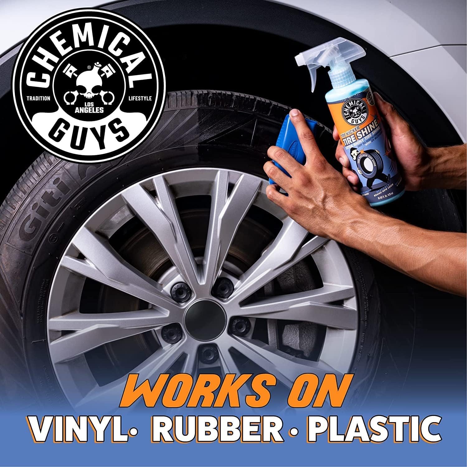 Chemical Guys TVD11316 Tire Kicker Extra Glossy Tire Shine, 16 Fl. Oz image number 2