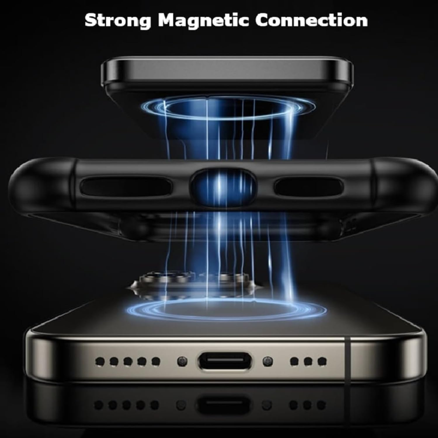 Magnetic Wireless Power Bank 10000Mah 3-In-1 Portable Charger with Mag-Safe for Iphone 16/15/14/13/12, Watch, Airpods 20W PD Fast Charging with LED Display Compatible with Samsung Galaxy Phones image number 3