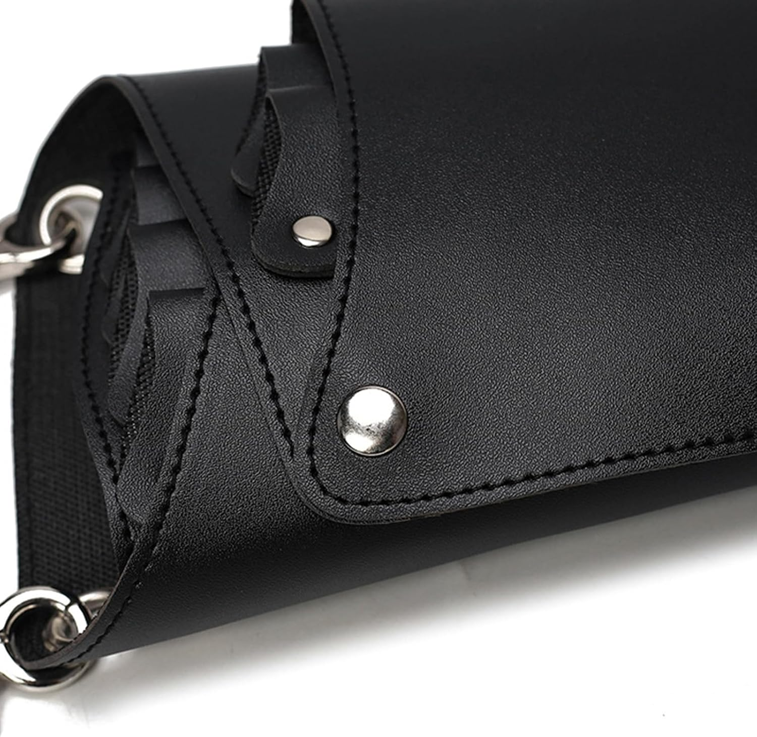 Scissors Salon Barber Hairdressing Scissor Bag Holder Hair Stylist Tool Waist Bag Convenient image number 4