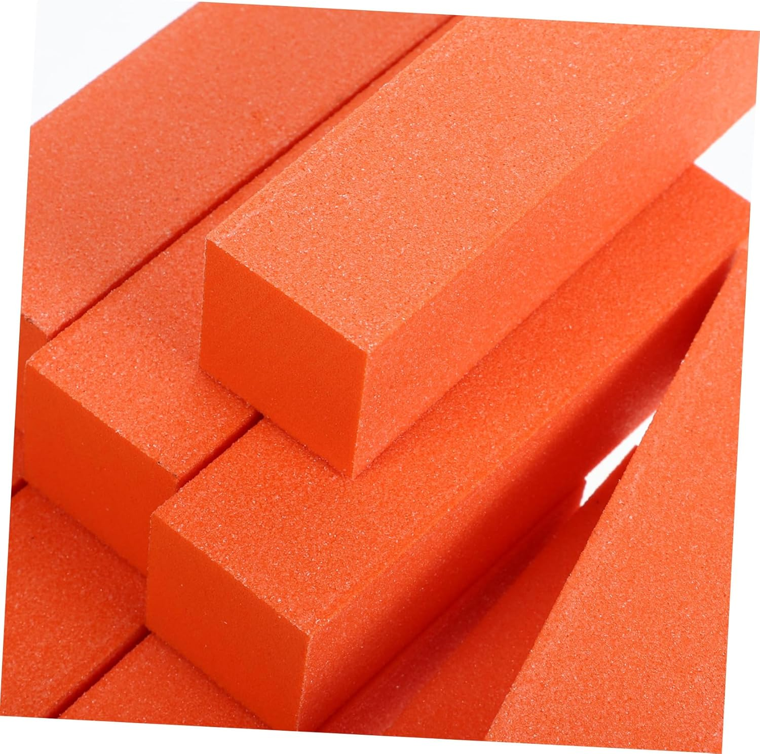 Mobestech 10Pcs Orange Sponge Nail Files Manicure Buffer Blocks Dual-Sided Sanding and Grinding Nail Files for Fingernail Care and Salon Use - Purple image number 4
