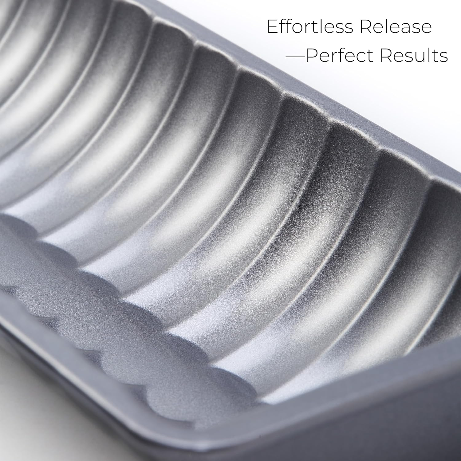 Scandinavian Almond Cake Pan with Recipe &ndash; Set of 3 Non-Stick Carbon Steel Loaf Pans for Swedish & Norwegian Baking, Traditional Almond Cake Mold for Nordic Desserts, Durable & Even-Heat Bakeware image number 3