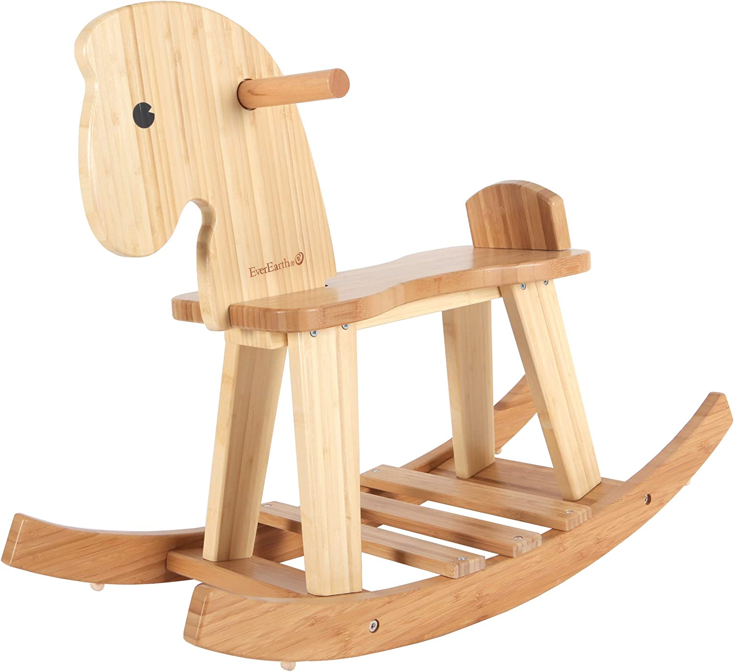 EVEREARTH EE33559 Bamboo Rocking Horse 55 Cm*72 Cm* 28 Cm image number 2