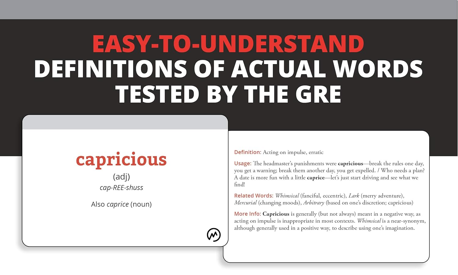 500 Essential Words: GRE Vocabulary Flashcards image number 1