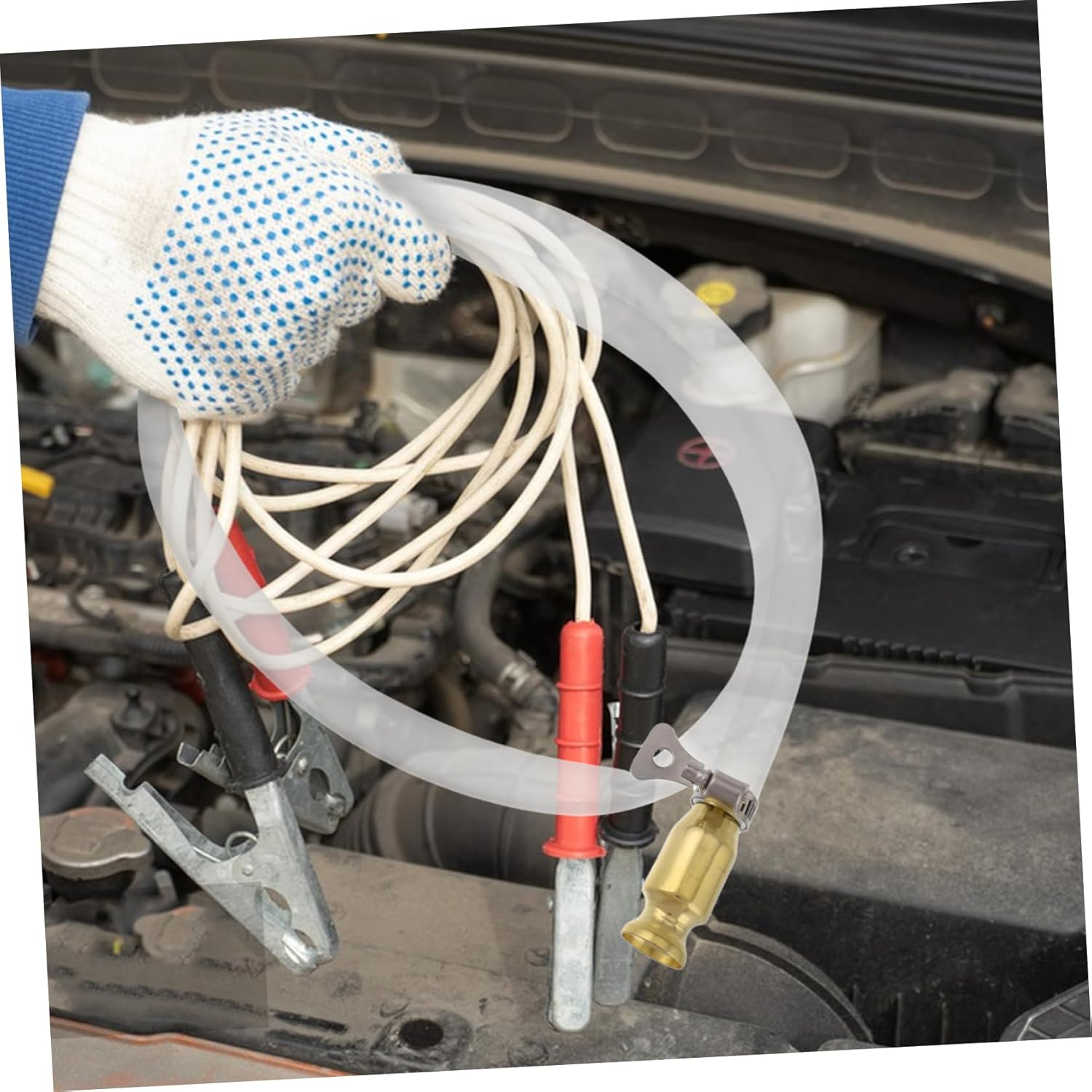 LIGHTAOTAO Self-Priming Liquid Transfer Pump for Automotive Use Manual Fluid Extractor for and Versatile Tool for Trucks and Cars Easy Hose image number 6