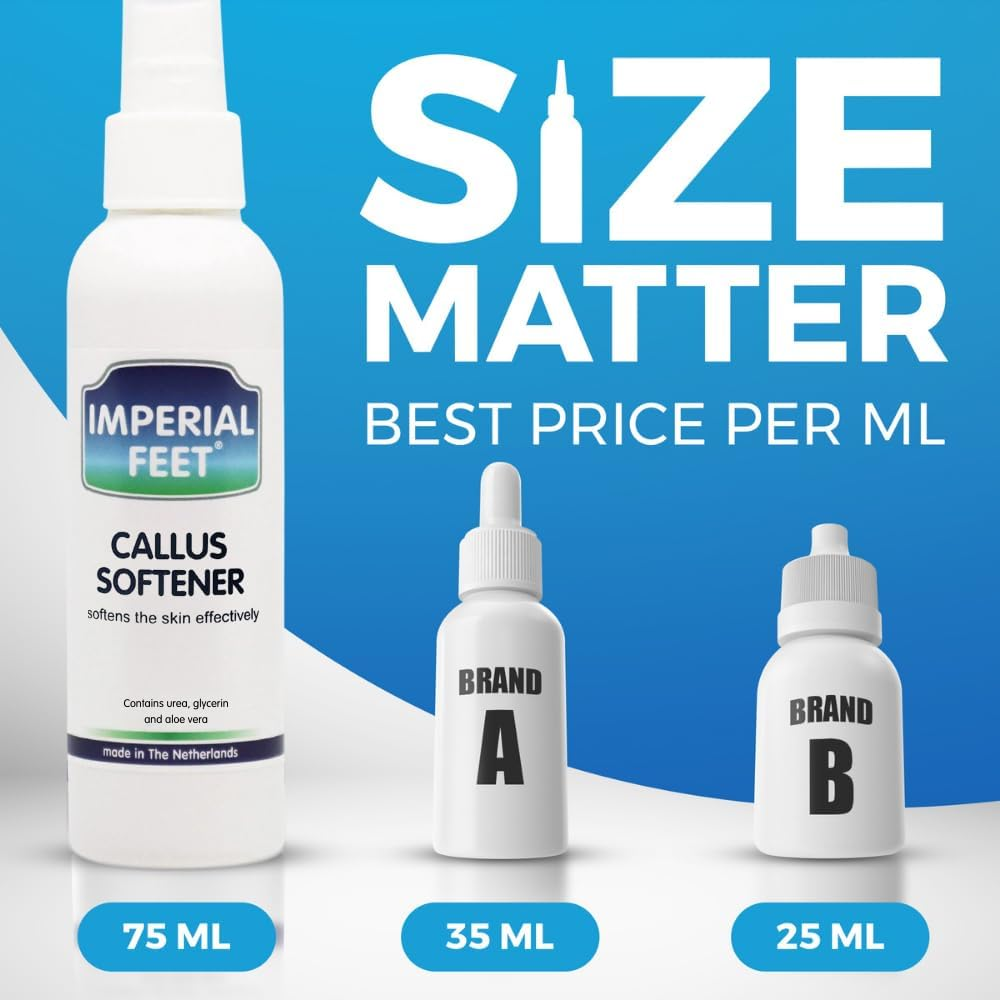 Callus Remover for Feet Extra Strength with Stainless Steel Foot File (Pedicure Grade) - Professional Foot Rasp Callus Remover Softener - Callus Care Heels, and Hands - Cuticle Remover & Softener image number 4