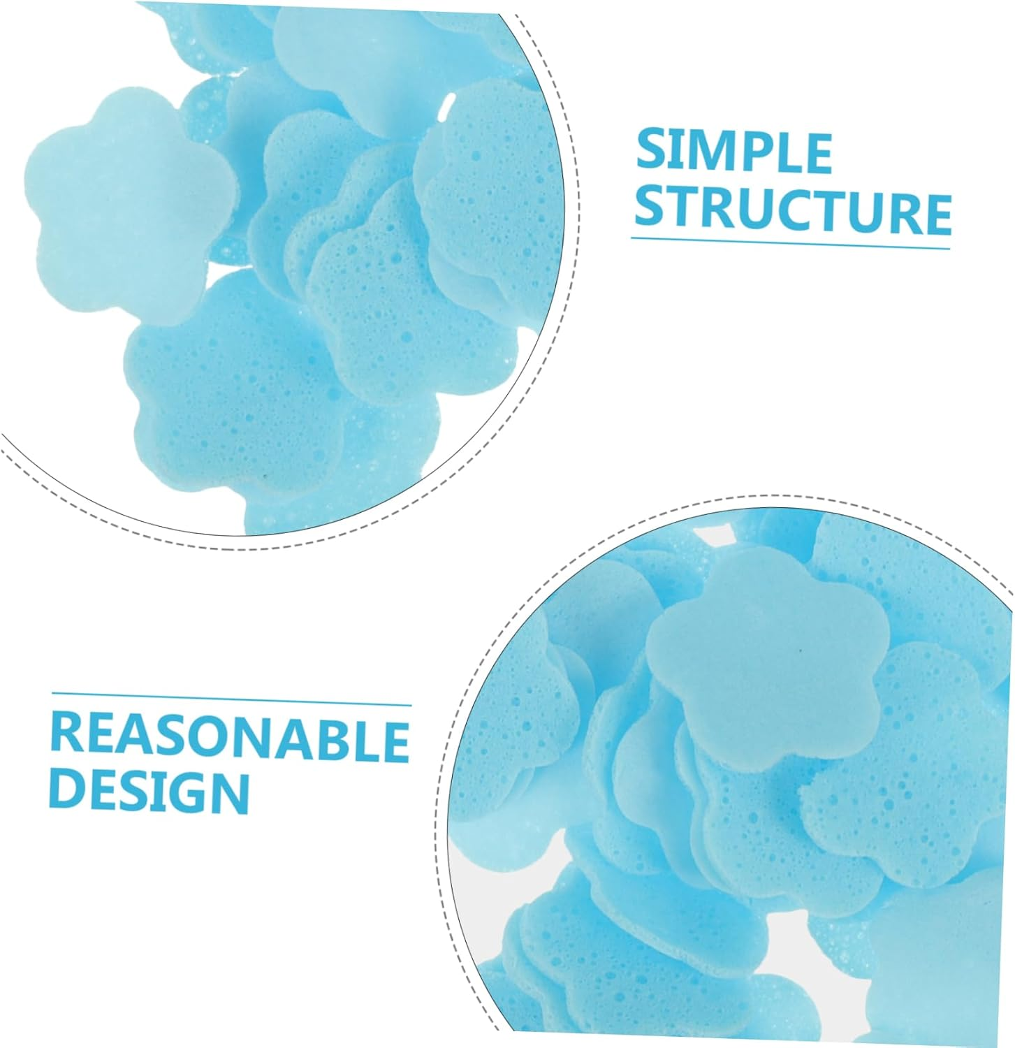 BATHVEVE 1 Box Portable Small Soap Slice Travel Soap Sheets with Hand Cleaning for Camping Business Trips and Outdoor Activities Compact Lightweight Box for Easy Carrying image number 2