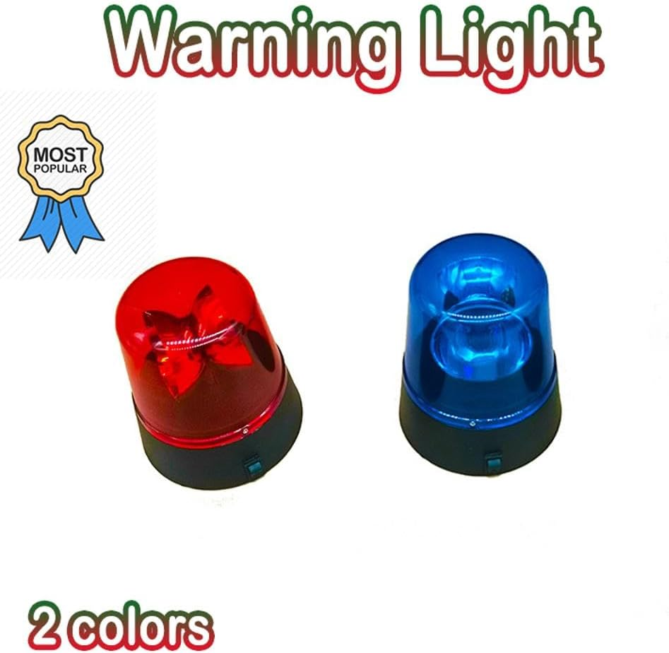 Sagasave LED Strobe Beacon Flashing Warning Light, Emergency Amber Light for Car Truck (Red) - Red image number 6