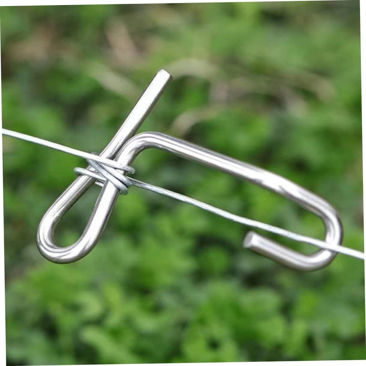 Yardwe 10Pcs Stainless Steel Fence Wire Tensioners Metal Wire Tightener for Garden and Farm Fences Quick Repair Tool Suitable for All Types image number 4