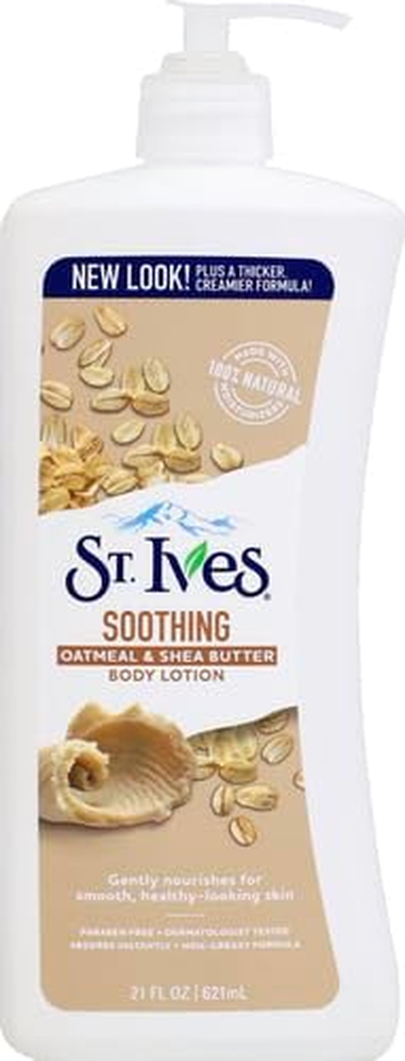 St. Ives Naturally Soothing Body Lotion, Oatmeal & Shea Butter 21 Oz By image number 1