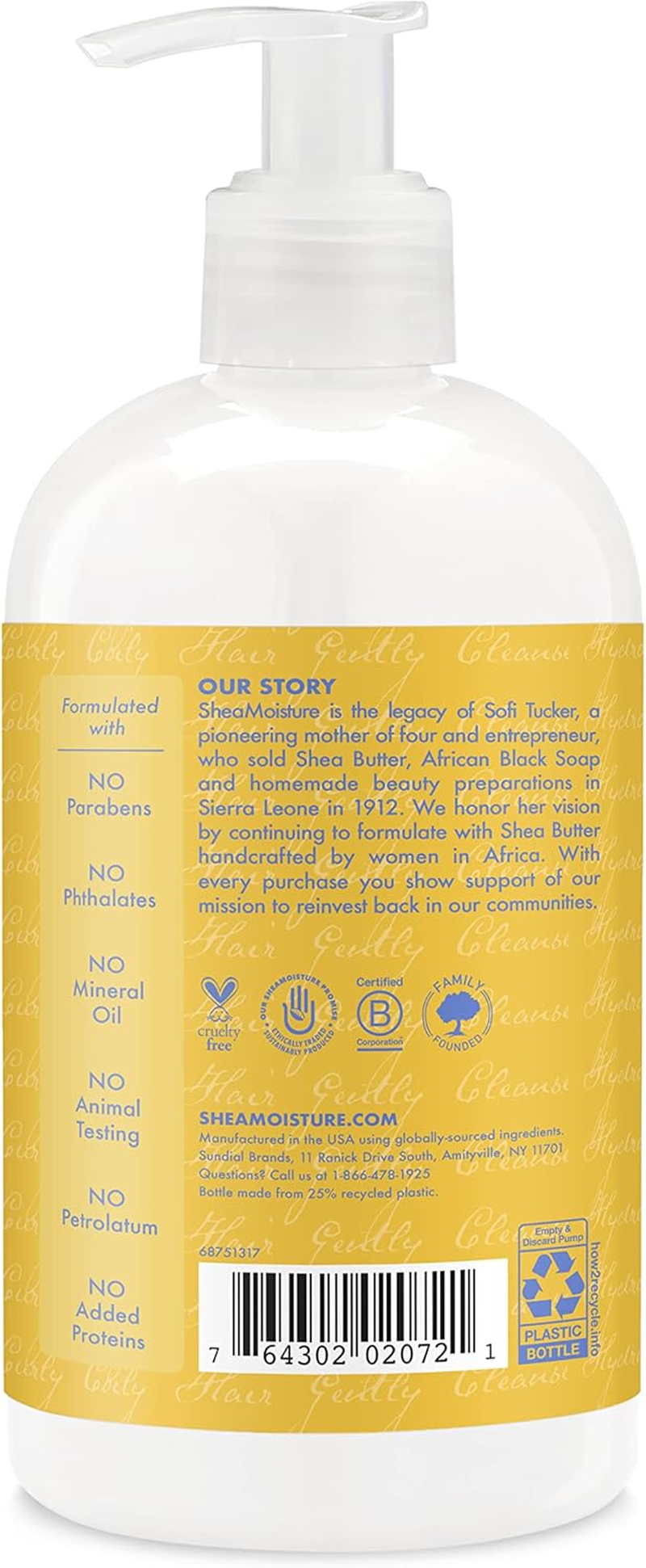 Shea Moisture Low Porosity Weightless Hydrating Conditioner 384 Ml image number 4
