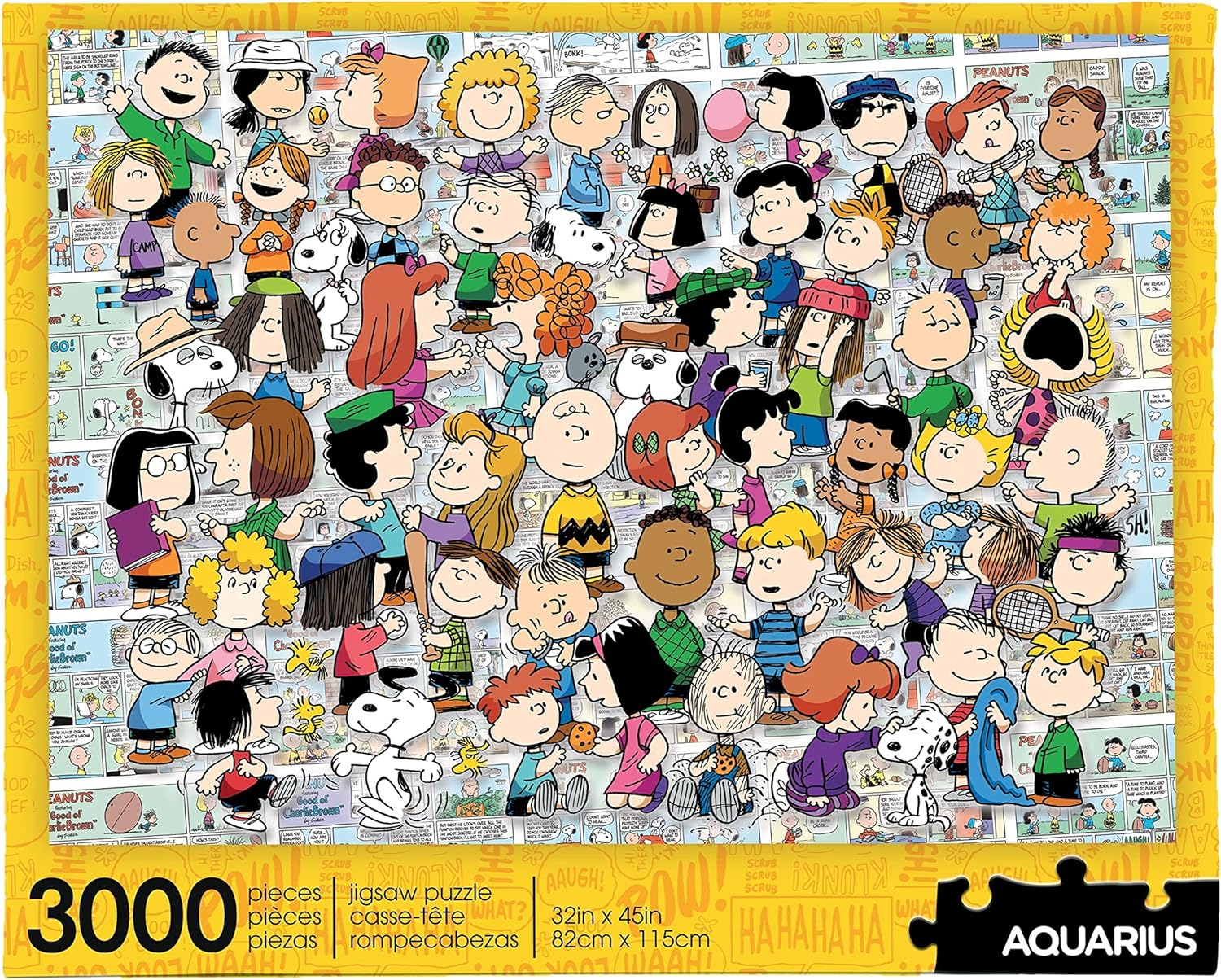 Aquarius Peanuts Cast Puzzle 3000-Pieces