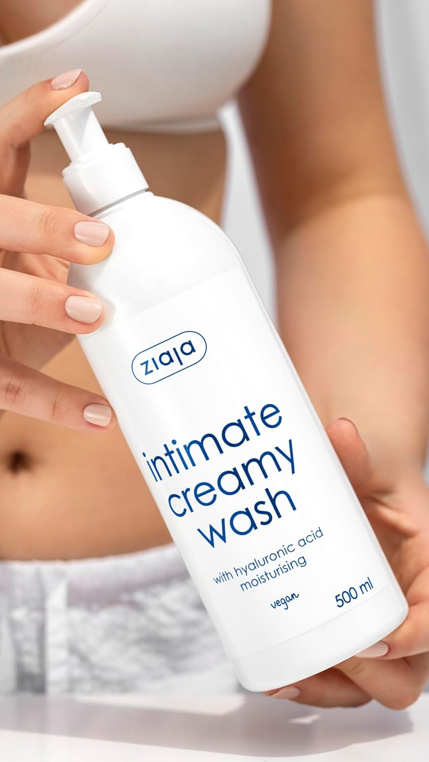 ZIAJA INTIMATE CREAMY WASH with HYALURONIC ACID - Dispenser 500ML image number 2