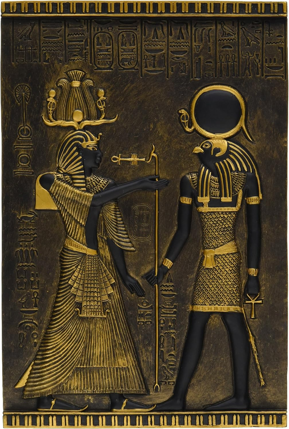 Egyptian Temple Stele Horus Plaque [Kitchen]